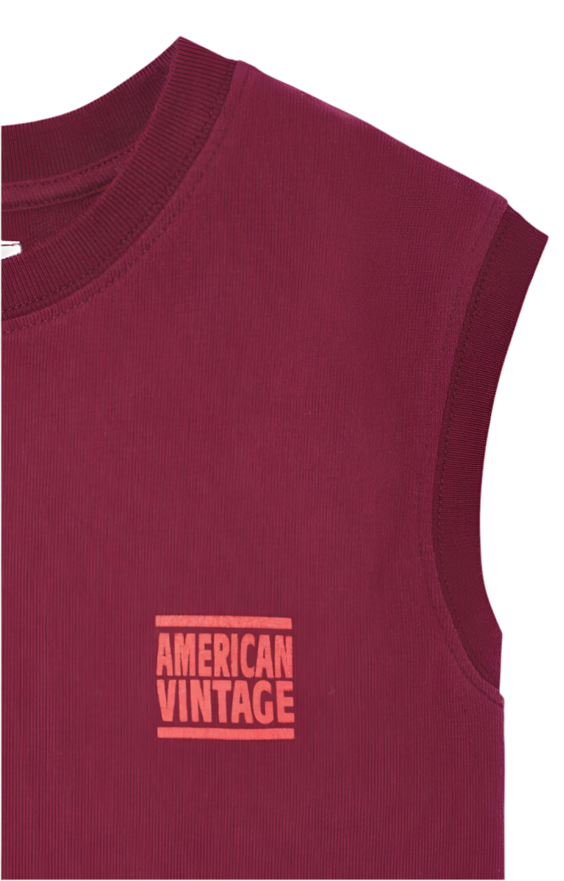 Ykobow Tank Top | Burgundy