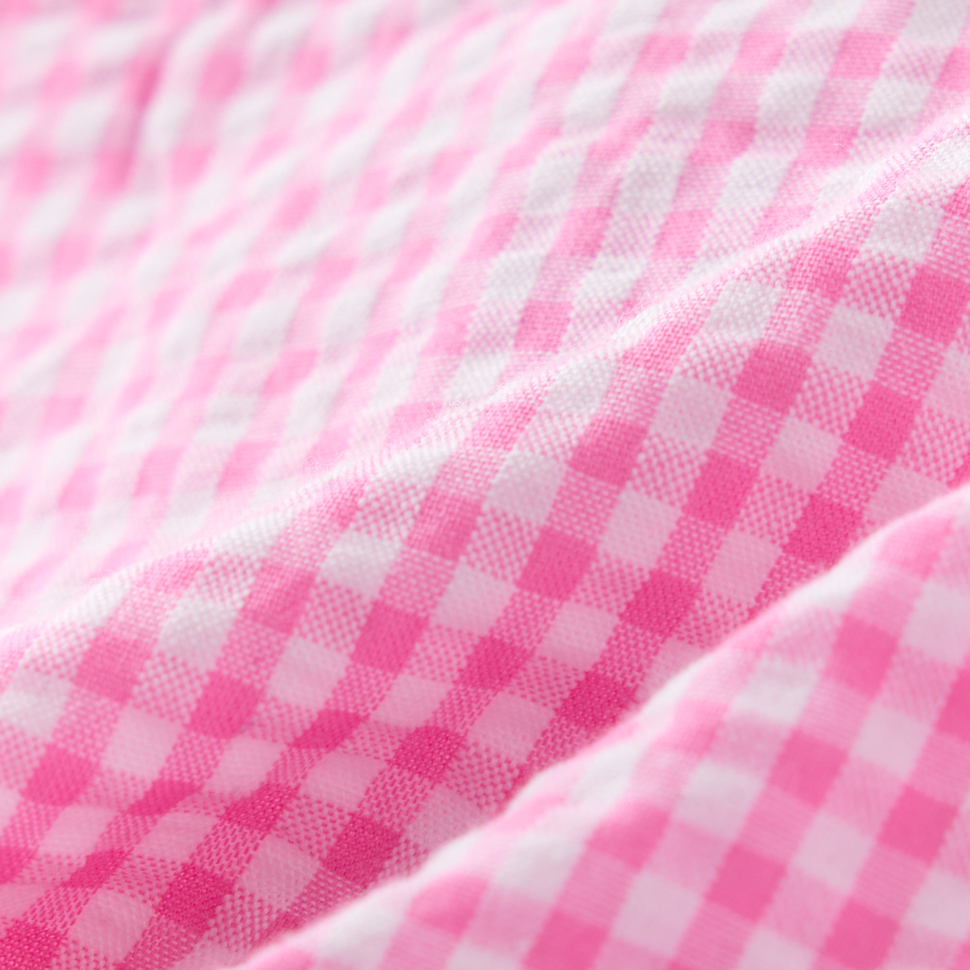 Elara Mini Skirt | Pink Gingham