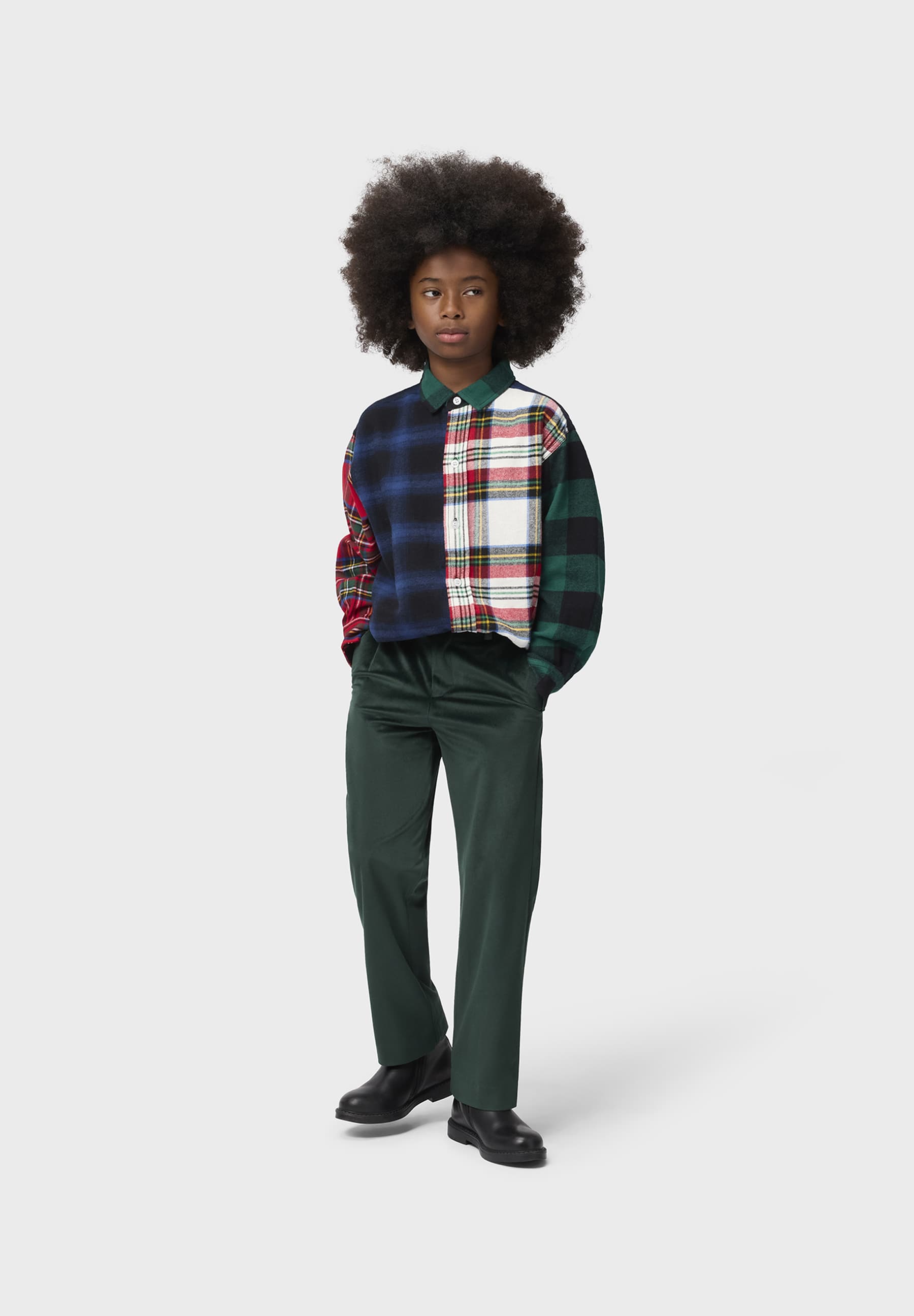 Remon Shirt | Check Mixed