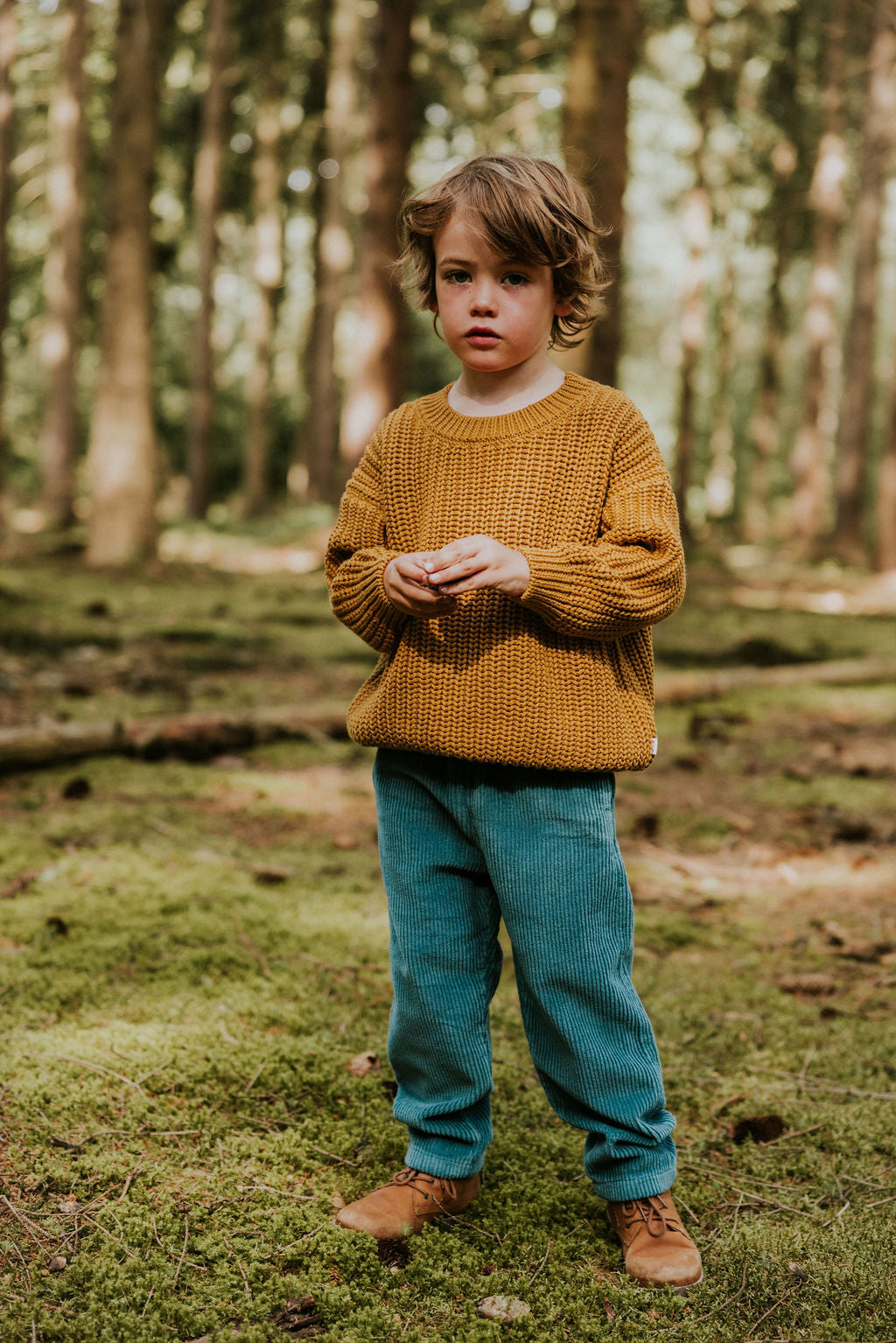 Beau Corduroy Trousers | Petrol