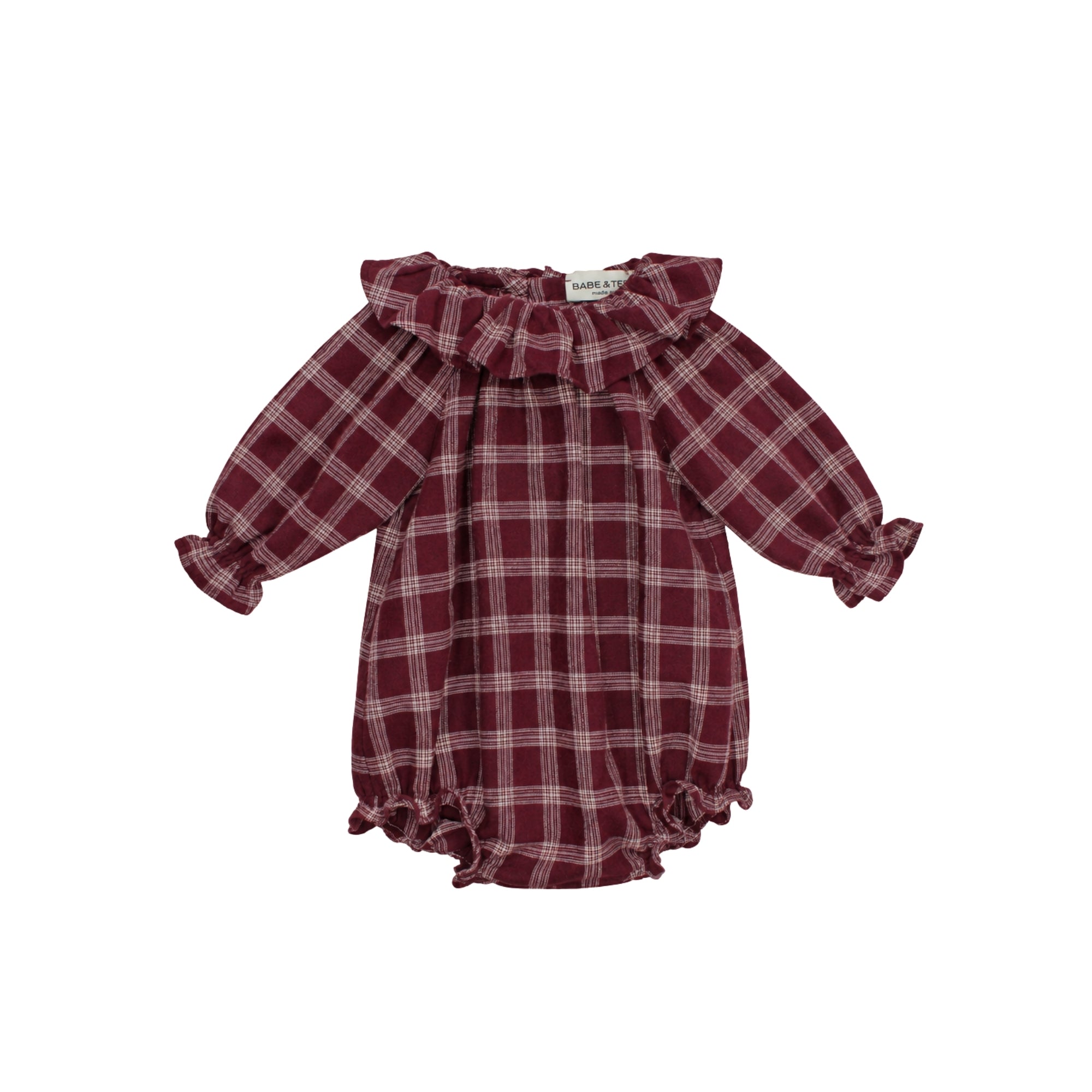 Tutina Chloè Romper | Melanzana Check