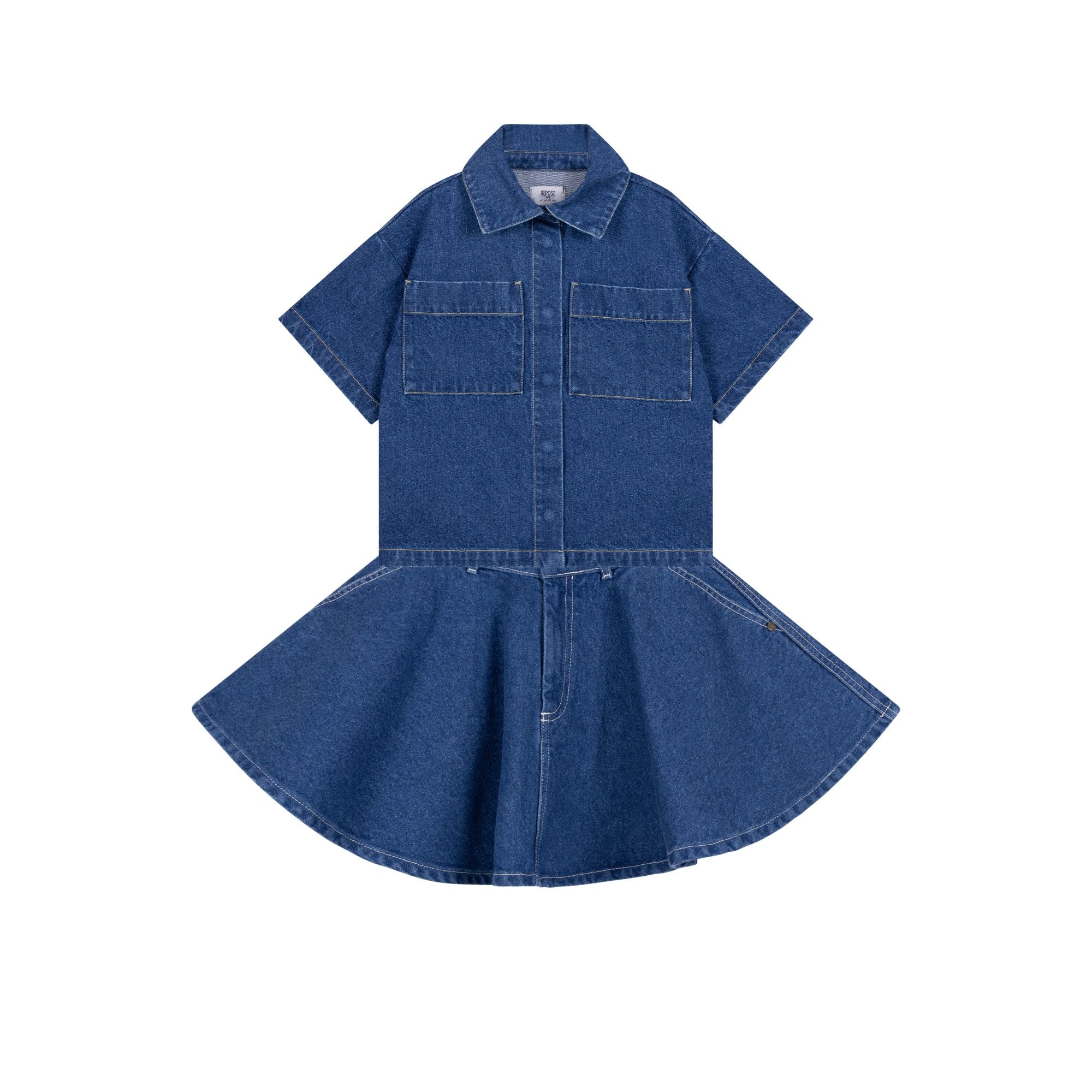 Denim Set | Faded Mid Blue