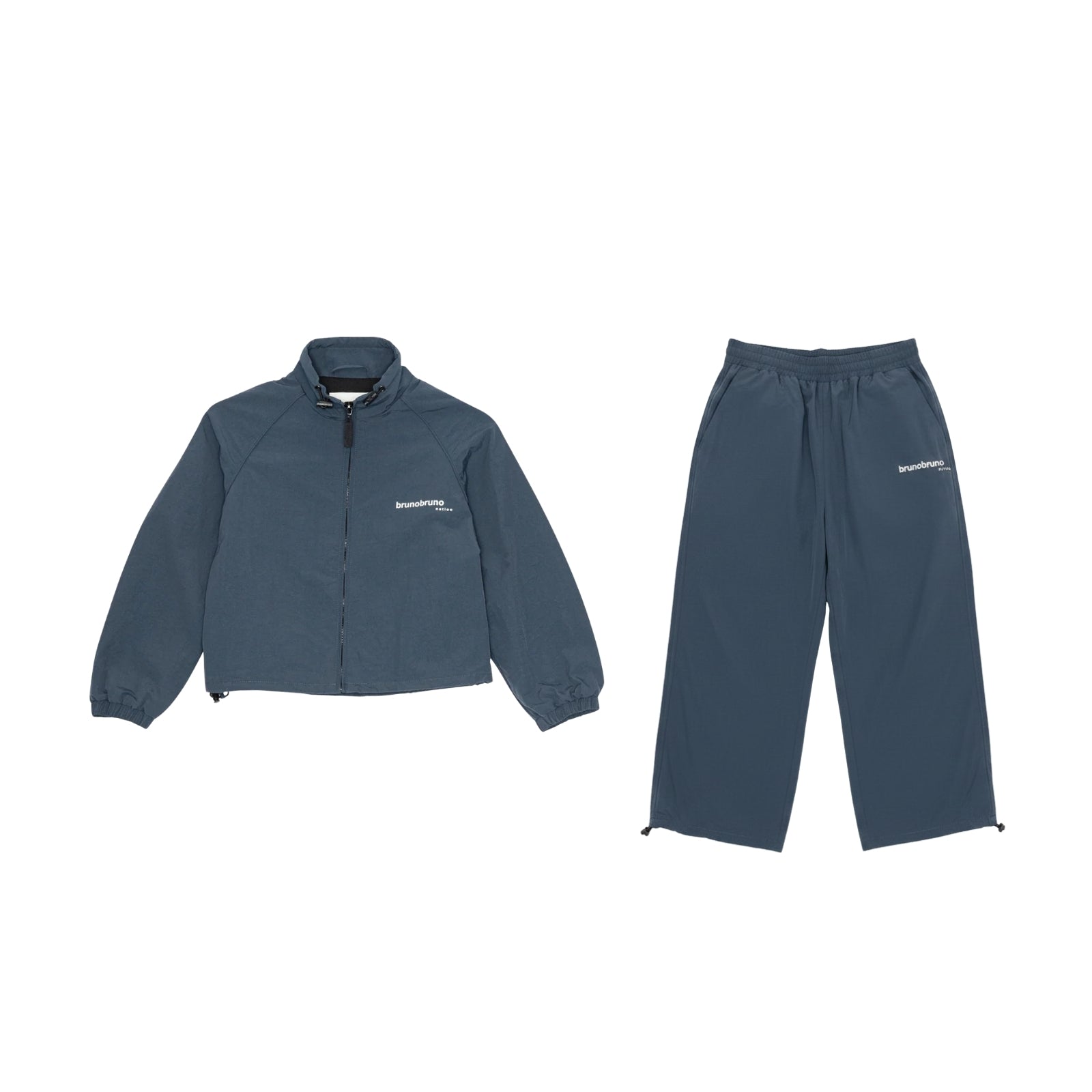 Alberta Tech Jacket Set | Mood Indigo Blue
