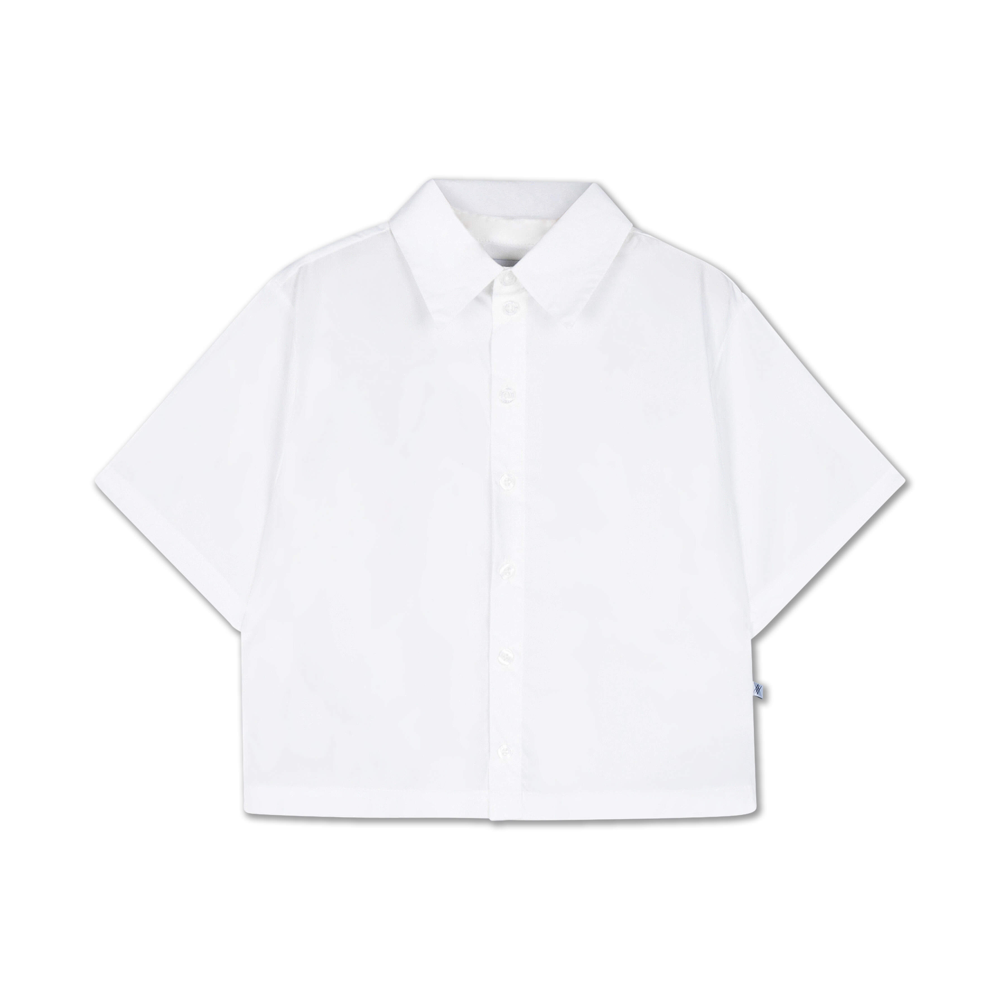 Boxy Blouse | Crips White