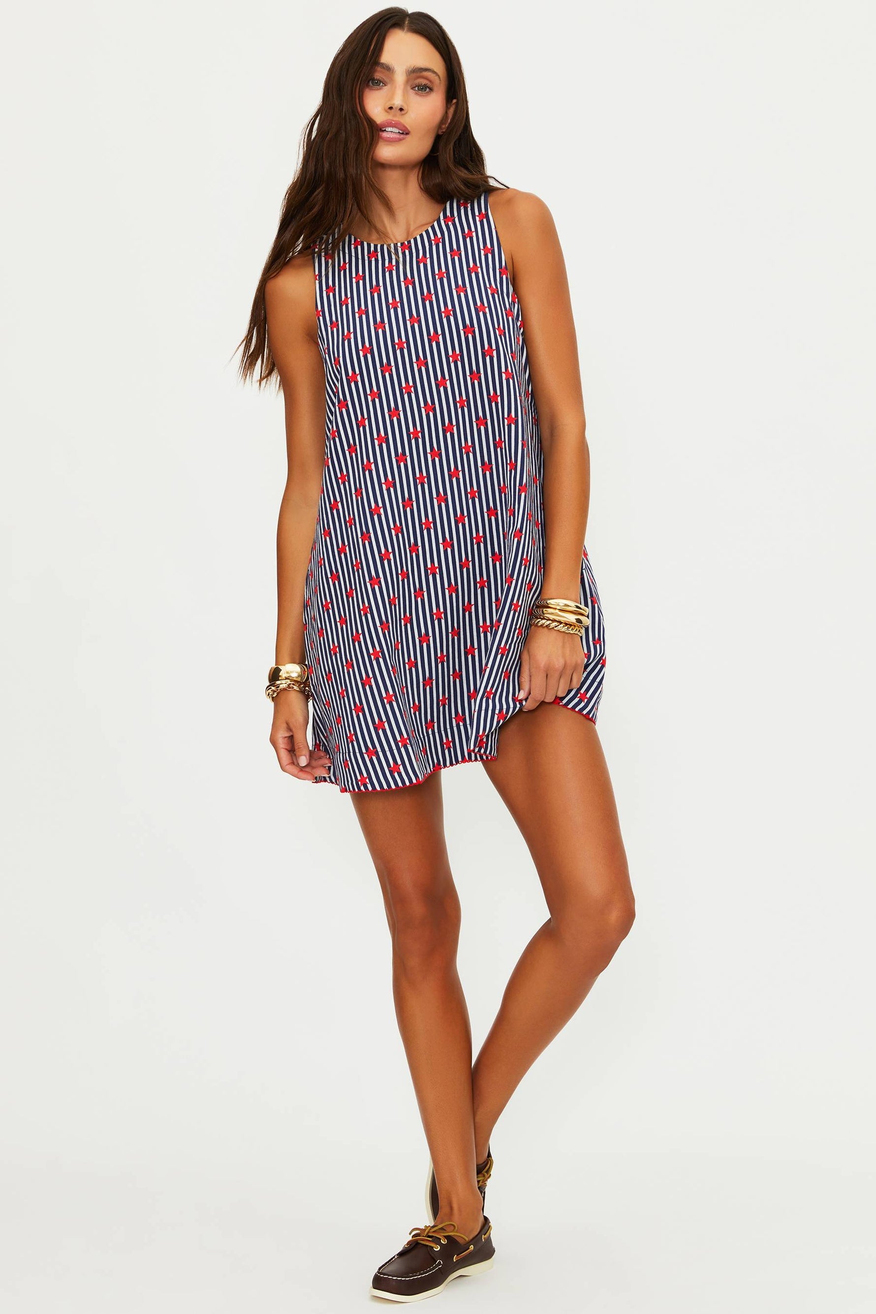 Womens Caprina Mini Dress | Star Spangled Seas