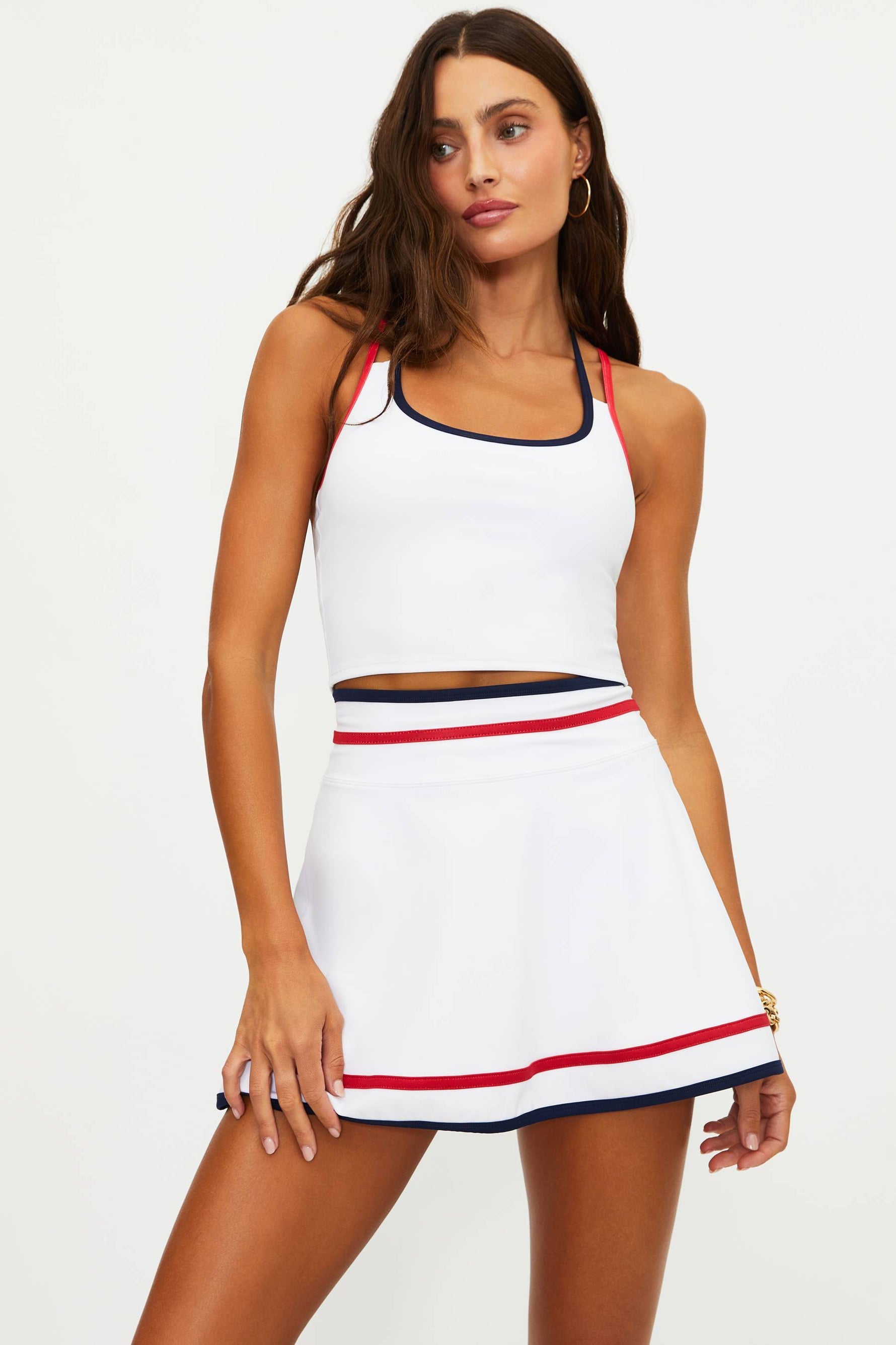 Womens Heritage Tamara Skirt | White