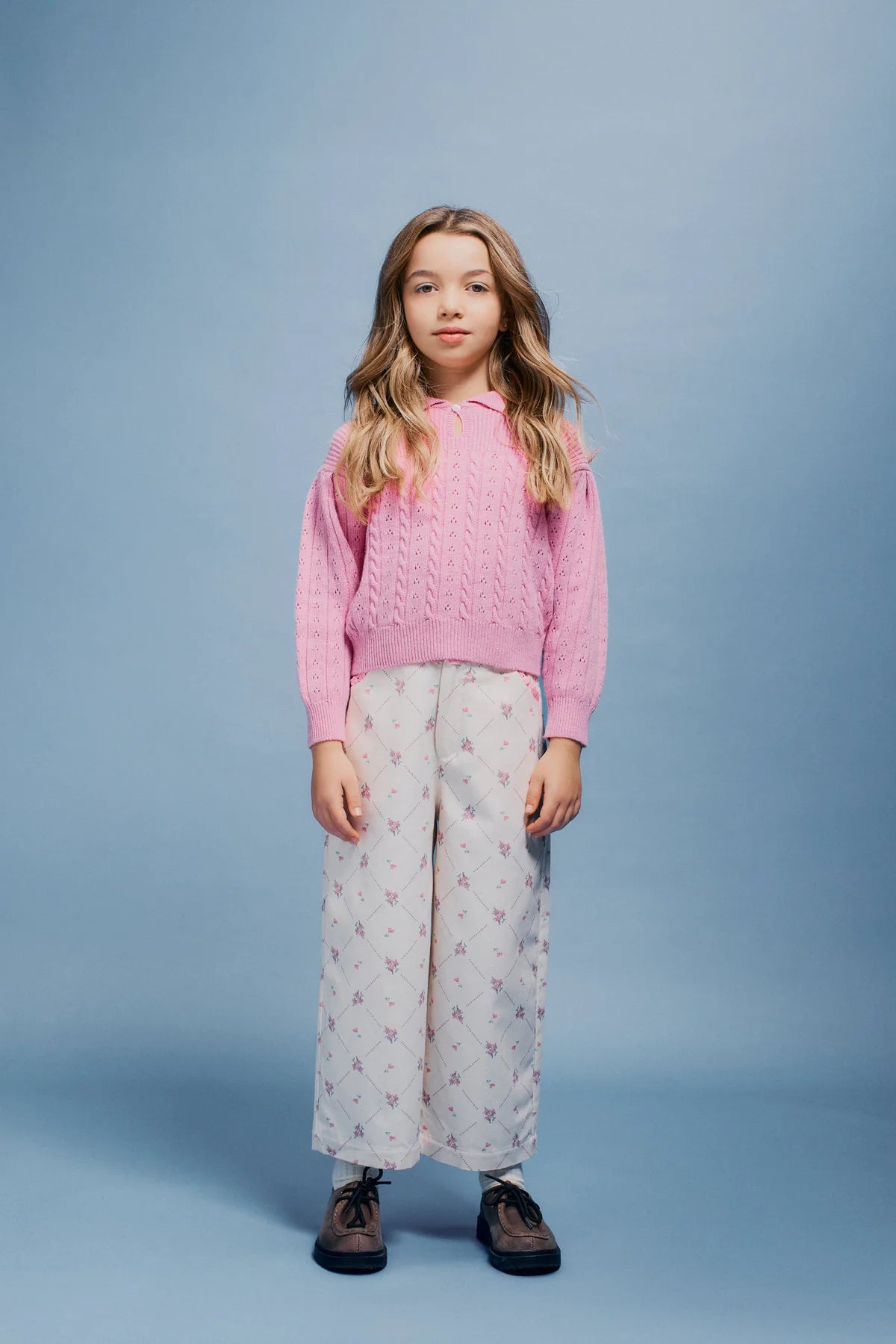 Heidi Pants | Needlepoint Print