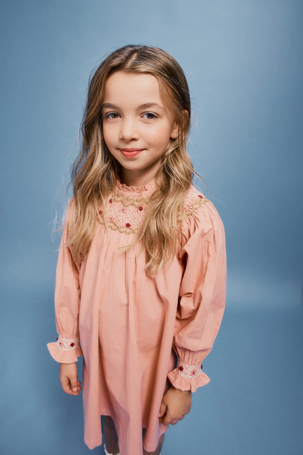 Margot Smocked Dress | Dusty Rose