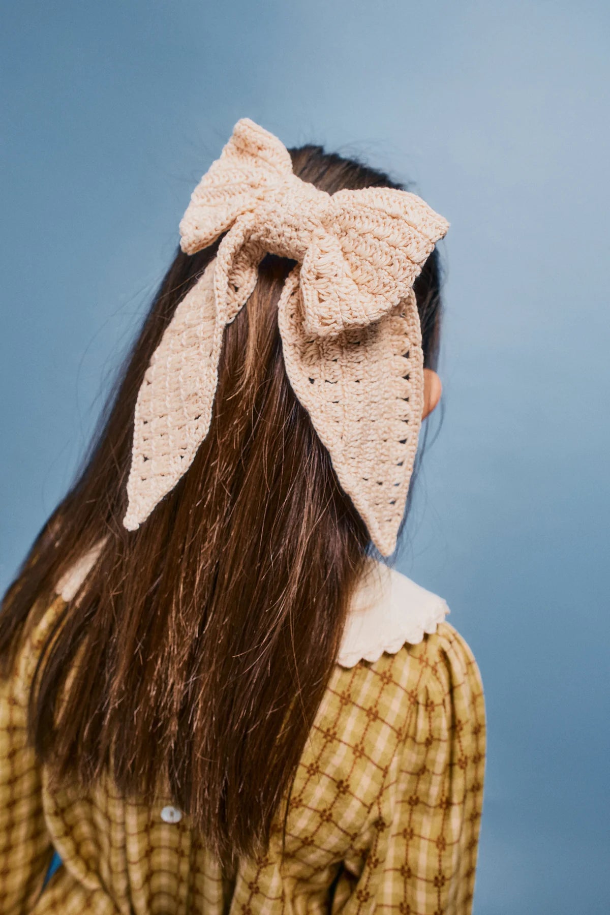 Saphira Crochet Bow | Natural Crochet