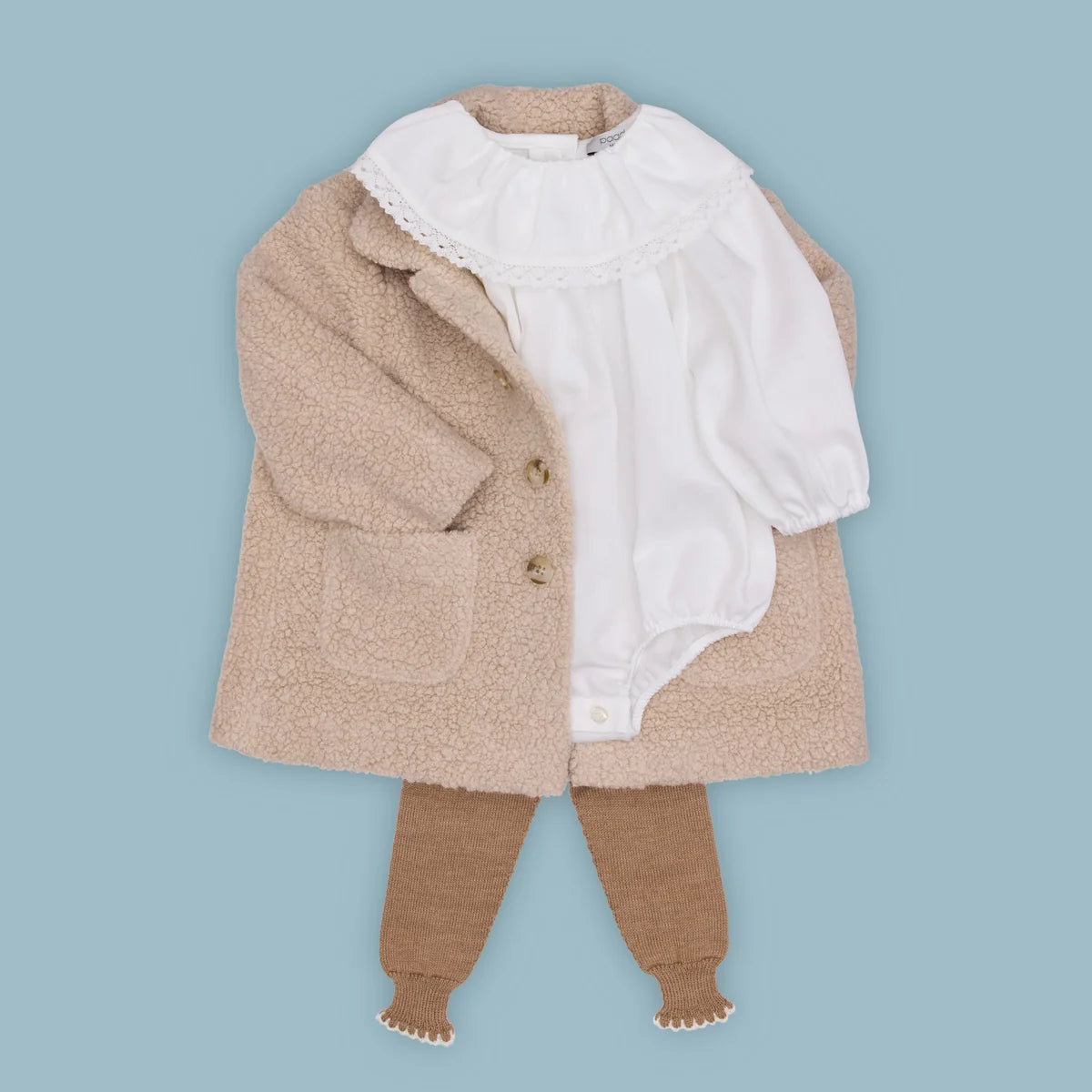 Blair Cotton Romper | White