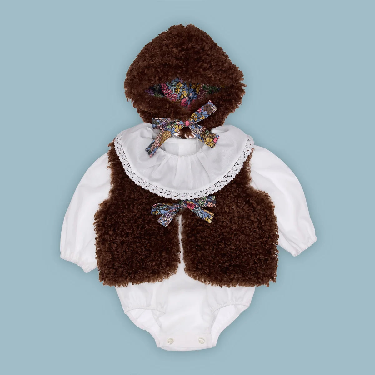 Blair Cotton Romper | White