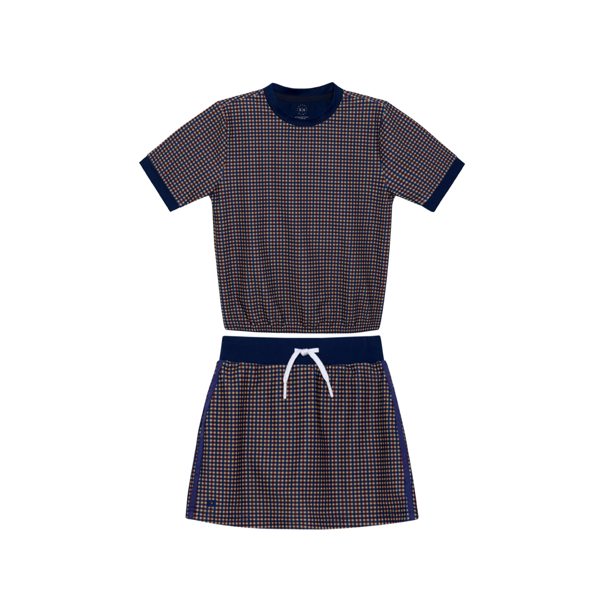 Dance Tee Set | Gingham
