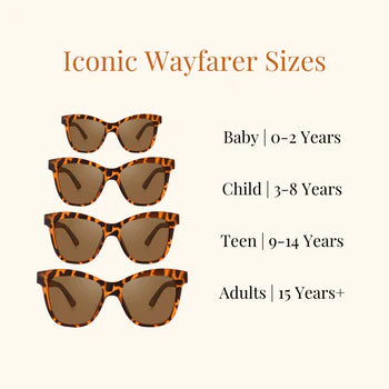 Iconic Wayfarer Sunglasses - Tortoise