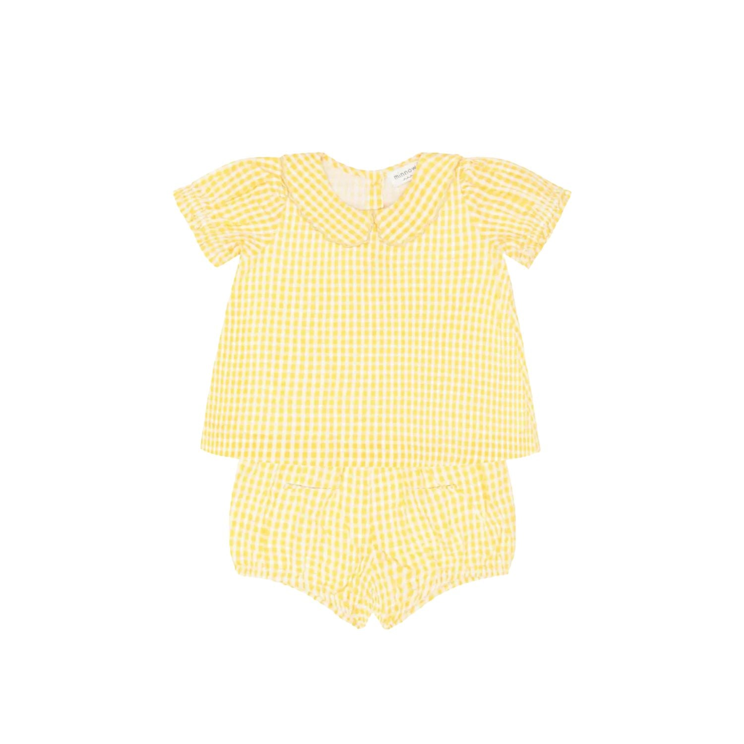 Top And Bloomer Set | Soleil Gingham