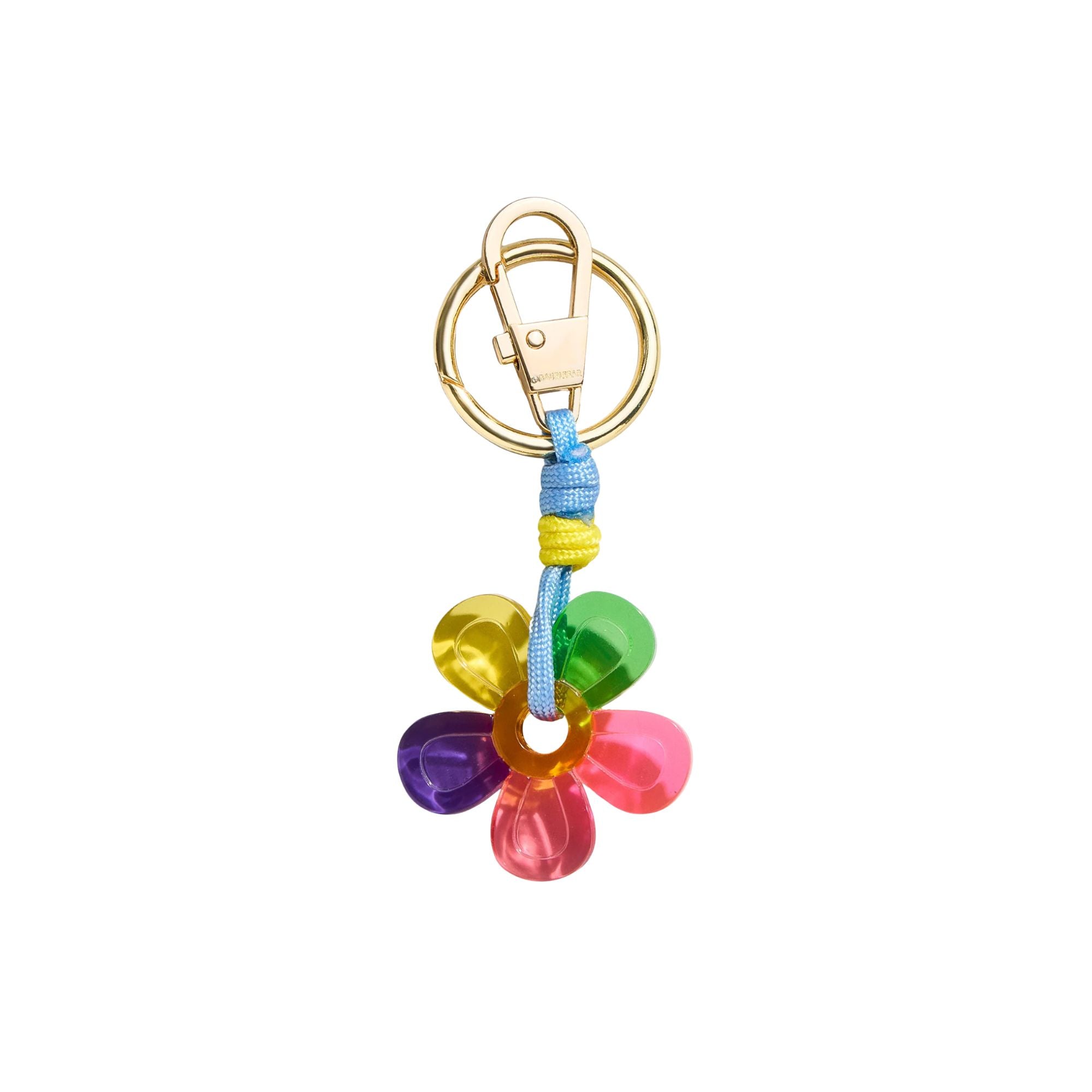 Rainbow Bloom Bag Charm | Flower