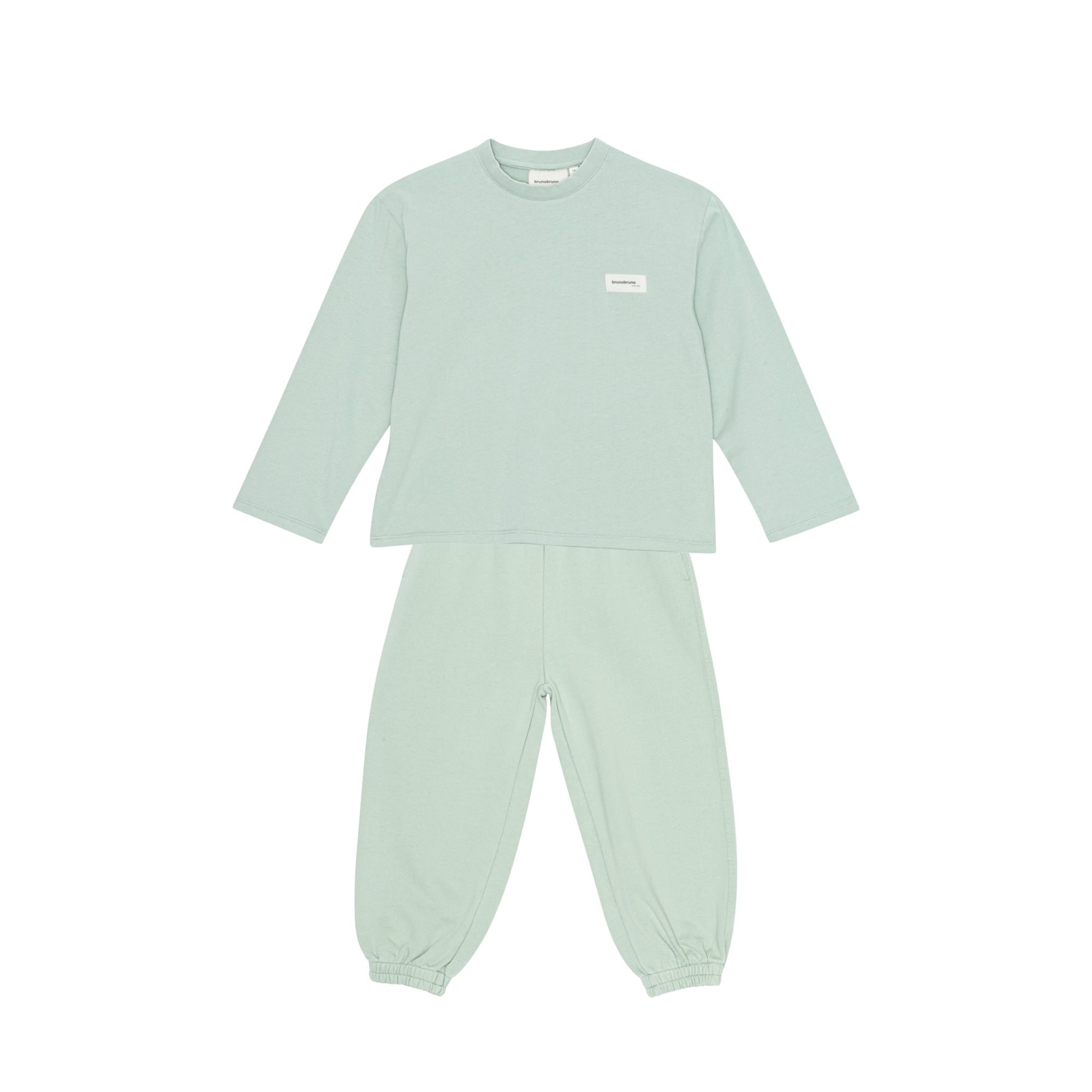 Nelson T-shirt Set | Aqua Gray