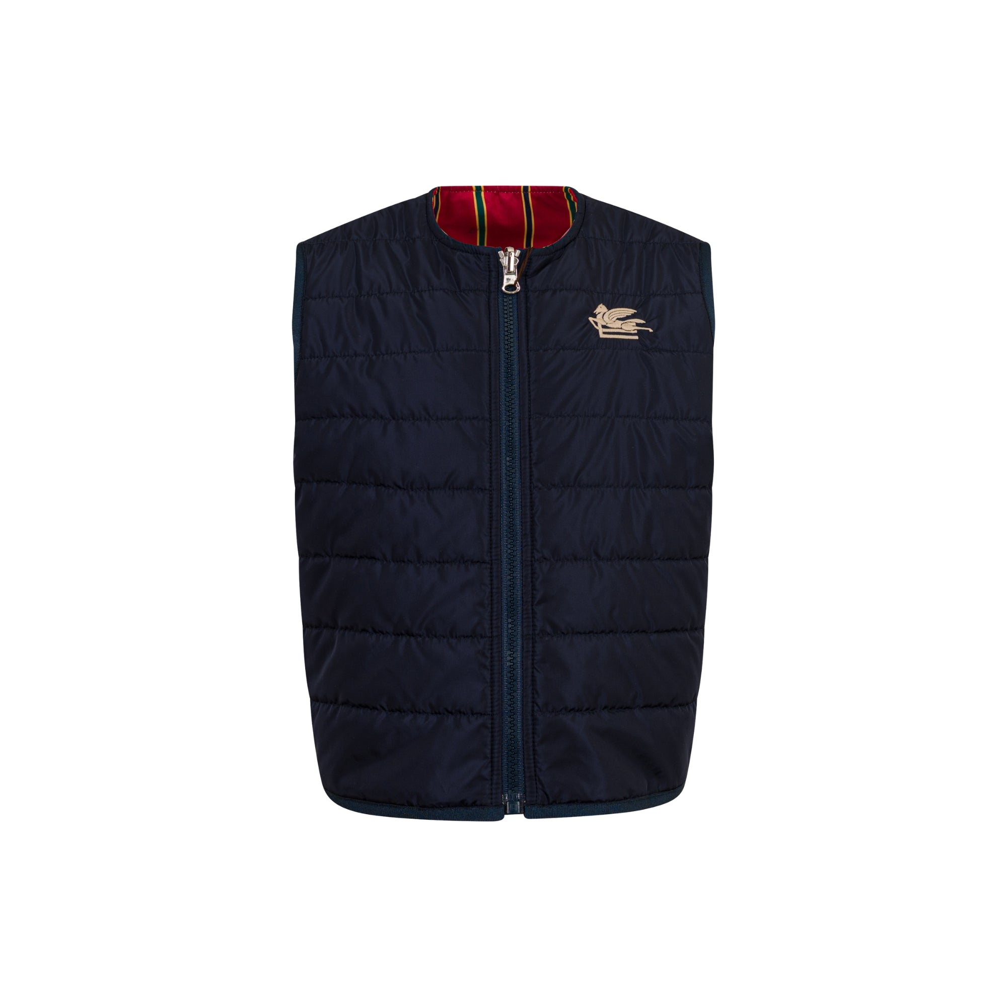 Quilted Gilet | Navy
