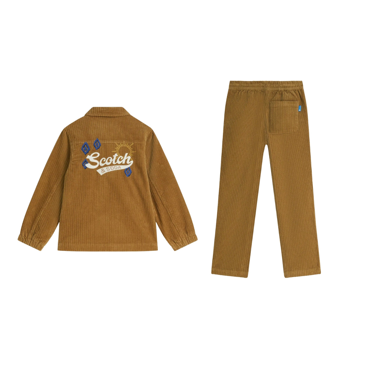 Corduroy Jacket Set | Dijon