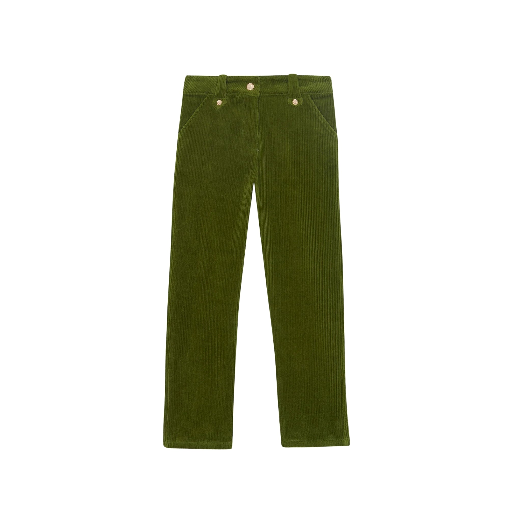 Corduroy Trousers | Olive