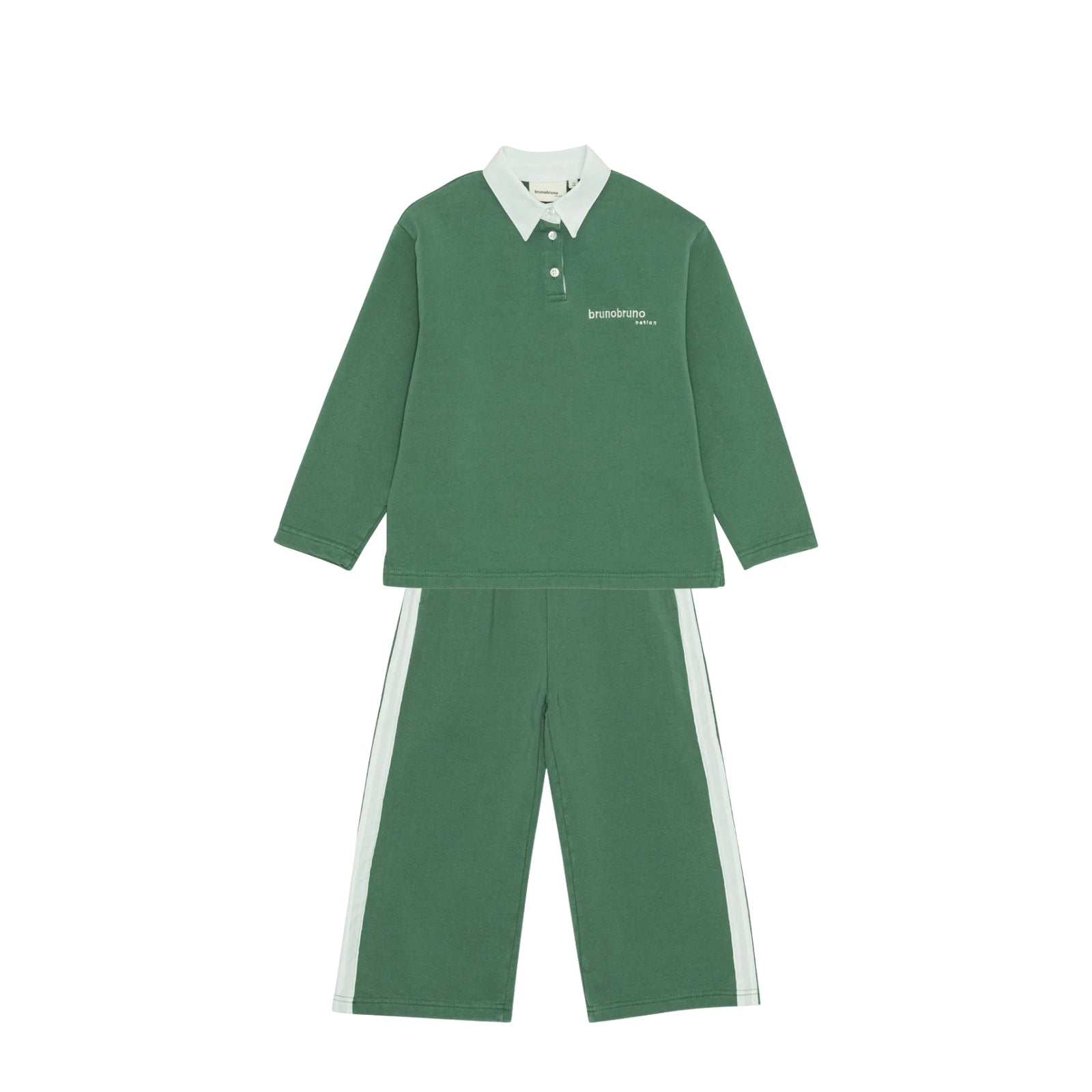 Dana Polo Sweatshirt Set | Myrtle Green