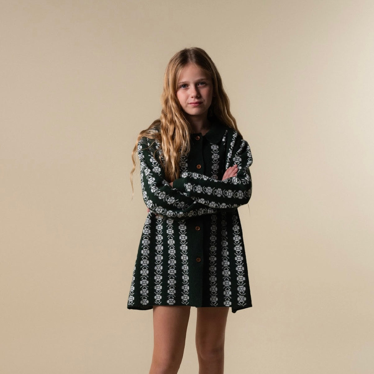 Matilda Flower Knit Dress