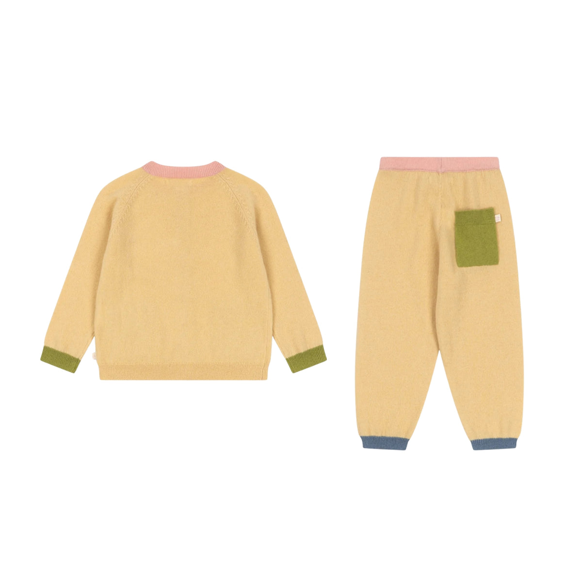 Colletti Cardigan Set | Yellow