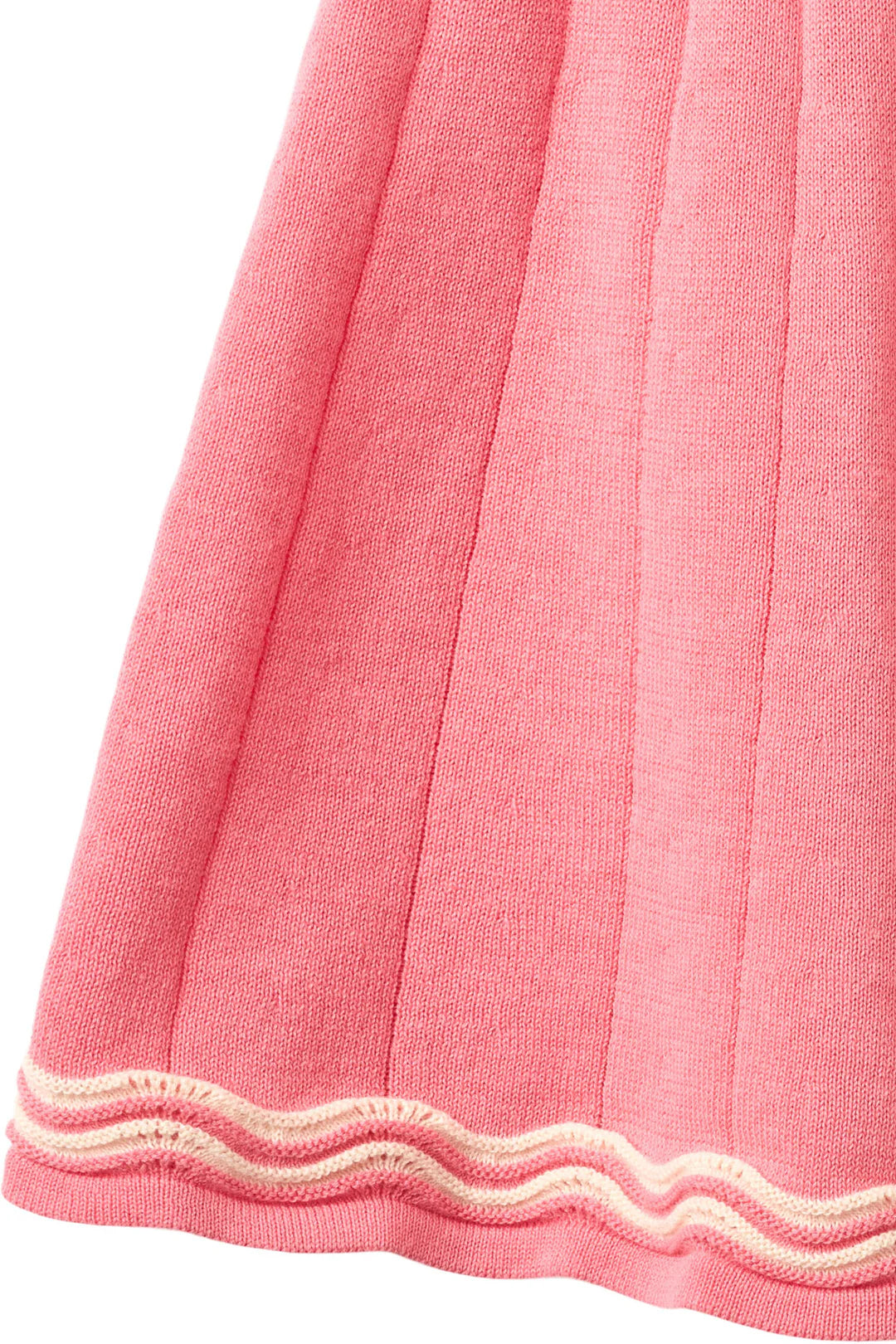 Knitted Tennis Skirt | Pink