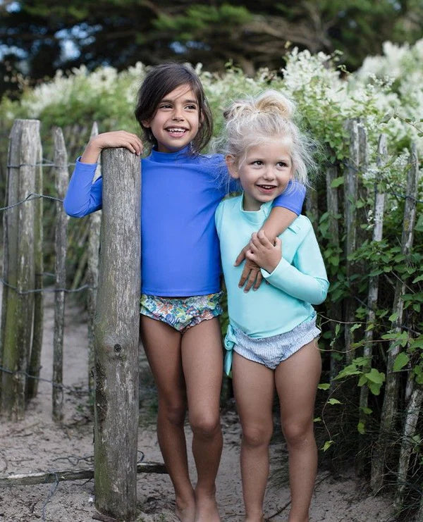Turbot Rash Guard | Aqua