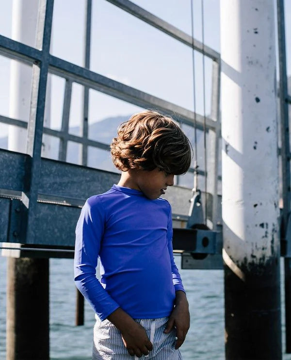 Turbot Rash Guard | Indigo