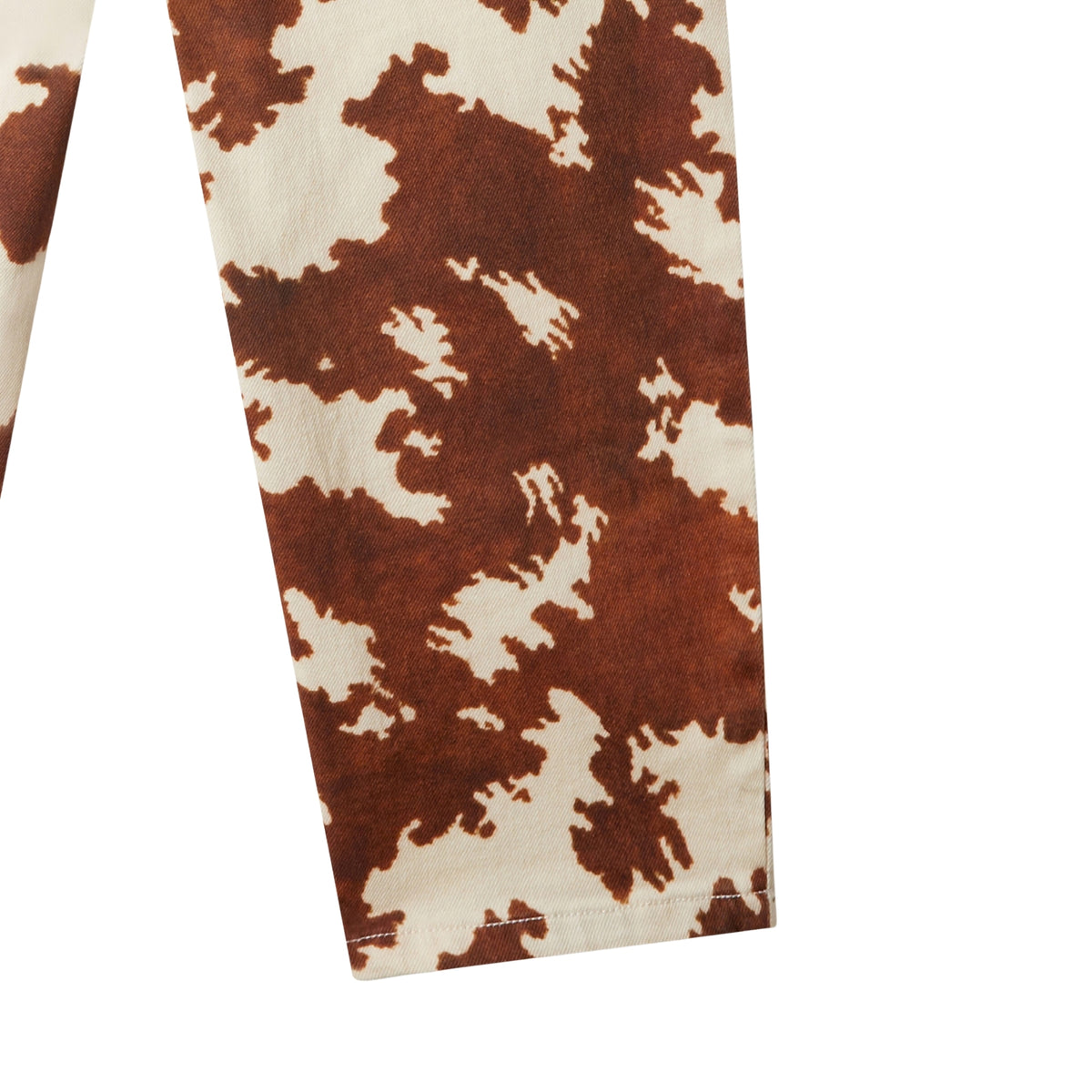 Equestrian Pants | Ivory/ Brown