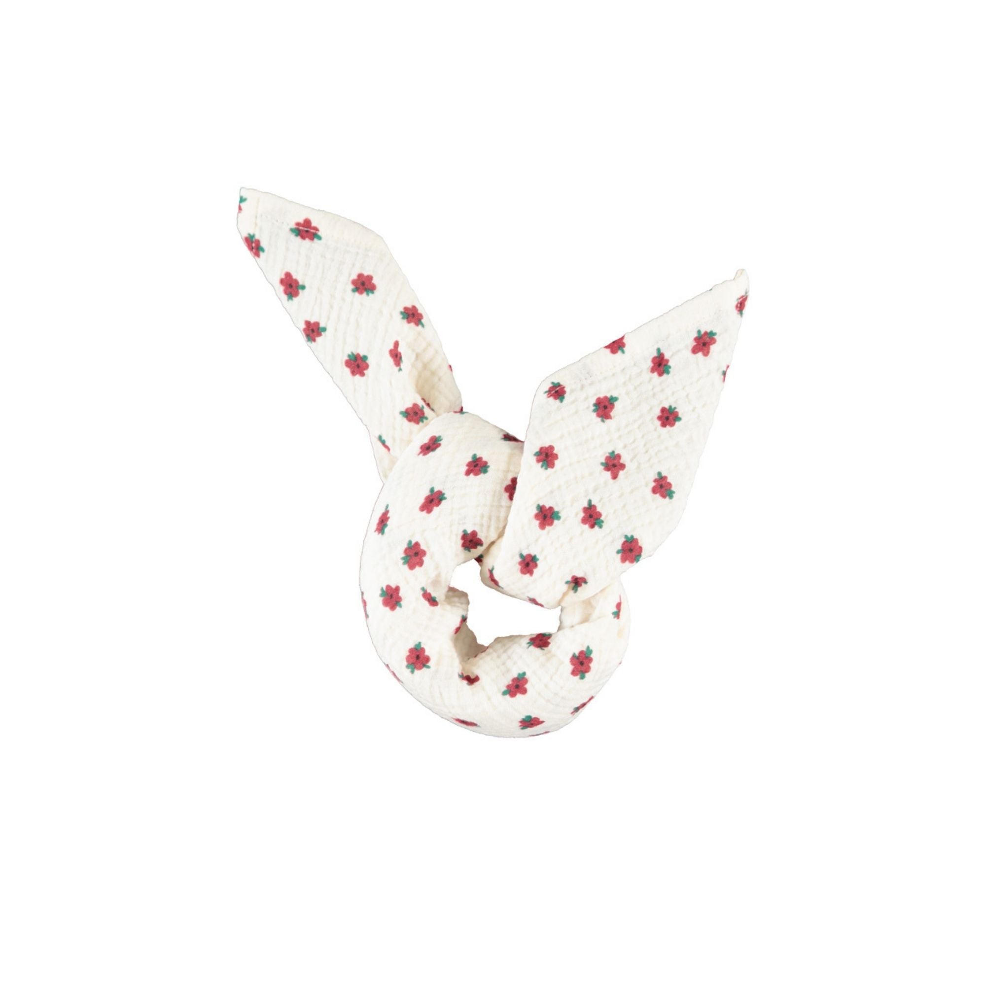 Bandana | Ecru with Flowers