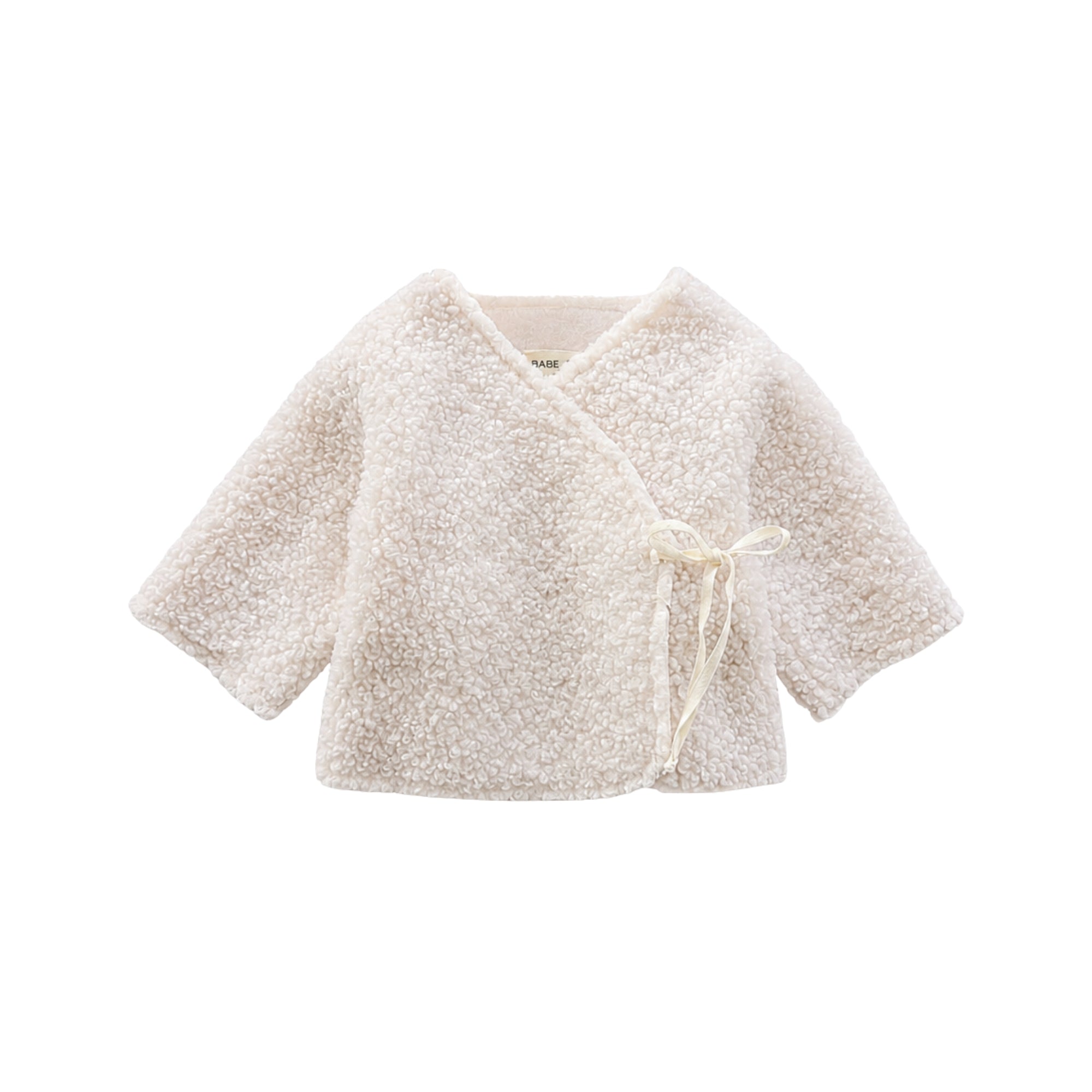 Teddy Wrap Sweater | Naturale
