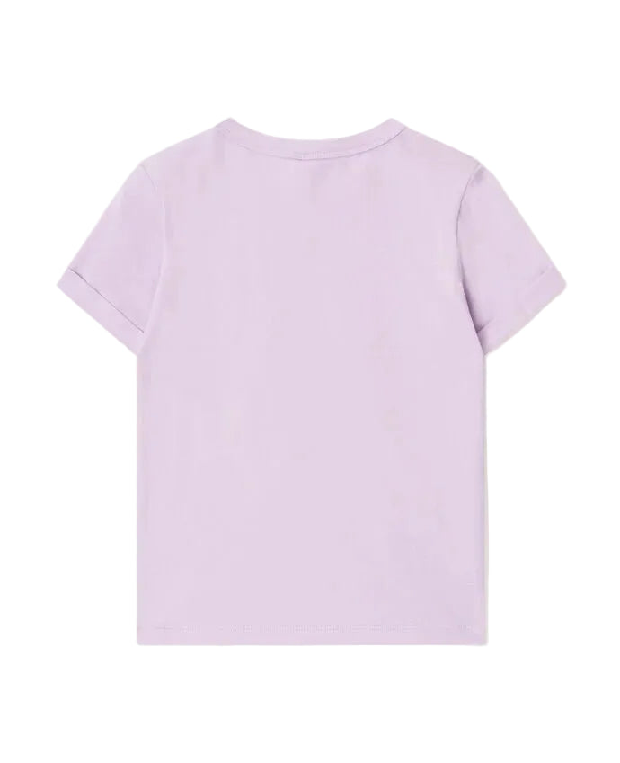 Fringed Star Graphic T-Shirt | Purple