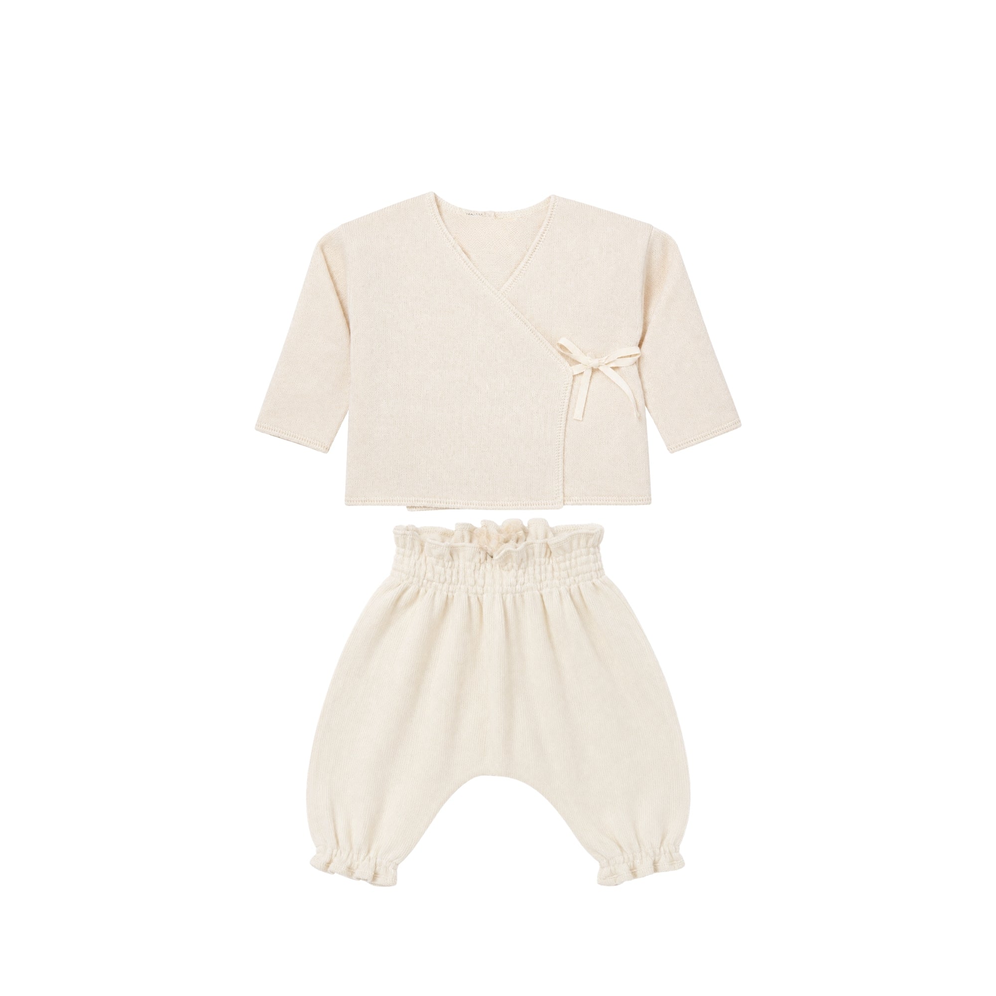 Wrap Top & Balloon Pants Set | Naturale
