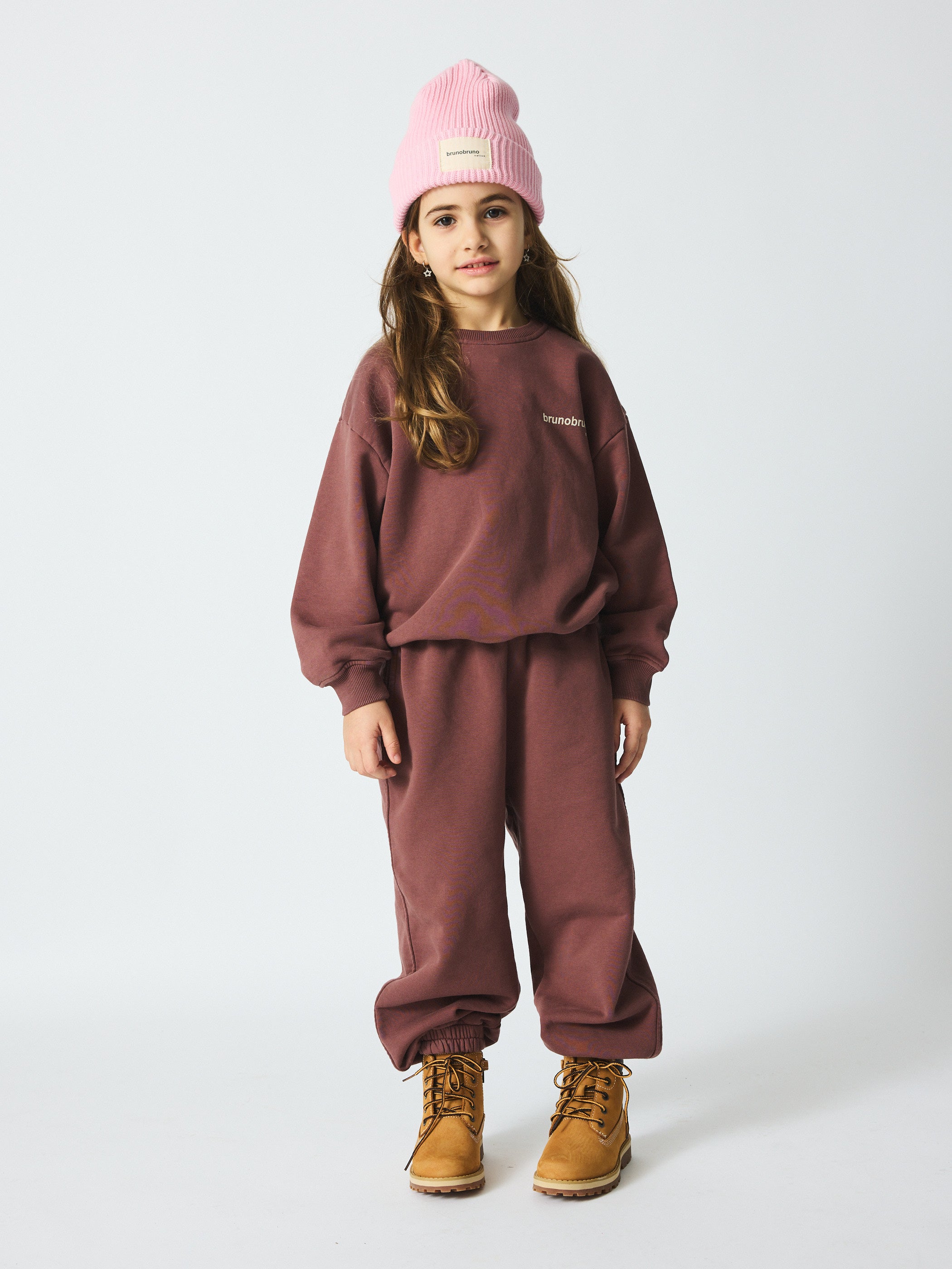 Norah Sweatshirt Set | Marron Plum