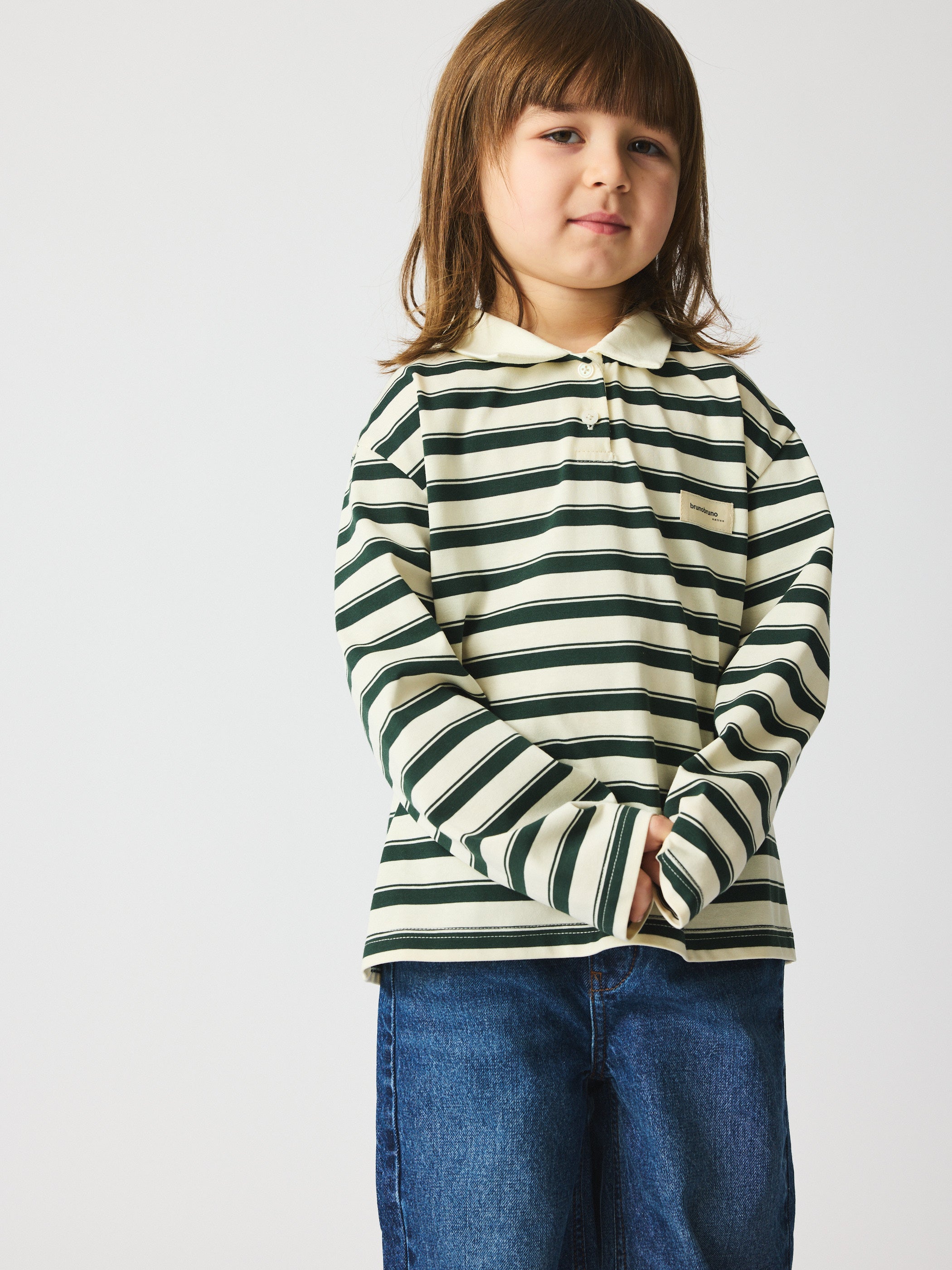 Kai Polo T-shirt | Myrtle Jersey Stripe