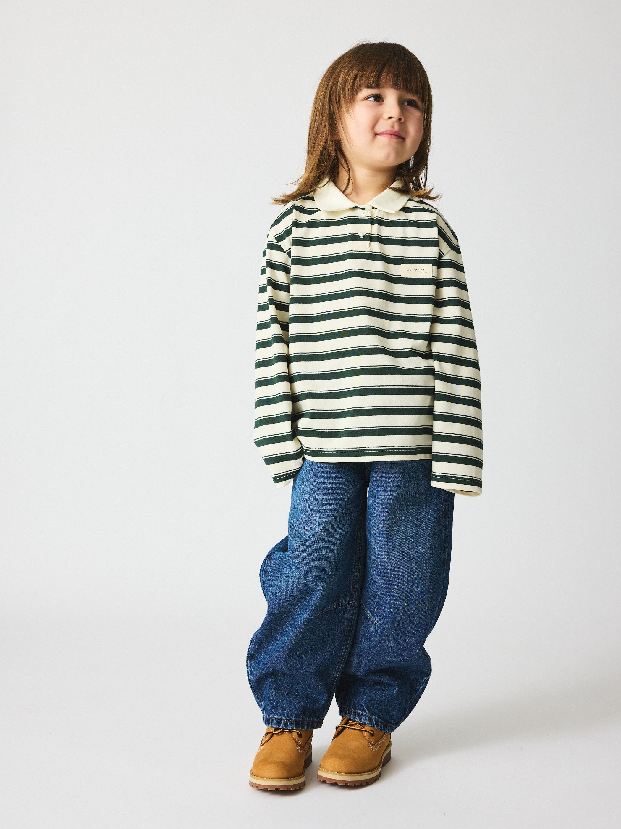 Kai Polo T-shirt | Myrtle Jersey Stripe