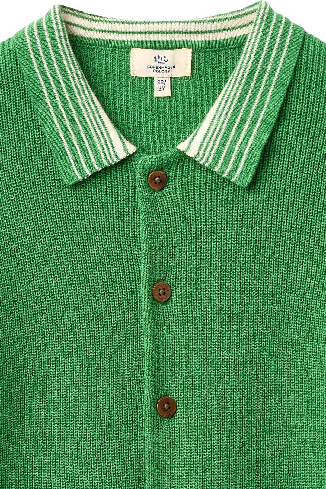 Knitted Pattern Shirt | Green