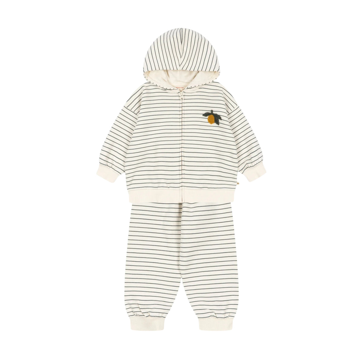 Amio Sweat Set | Cilantro Stripe