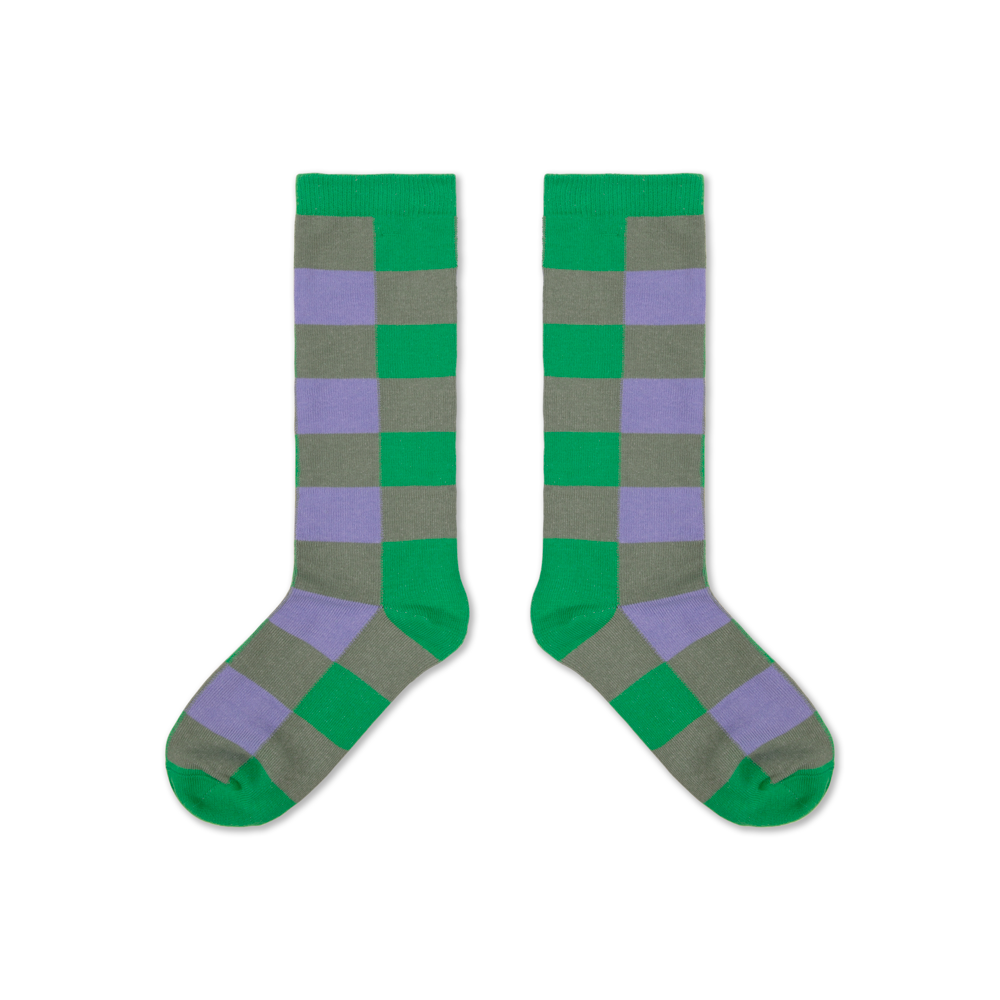 Knee Socks | Jumping Jade BB Check