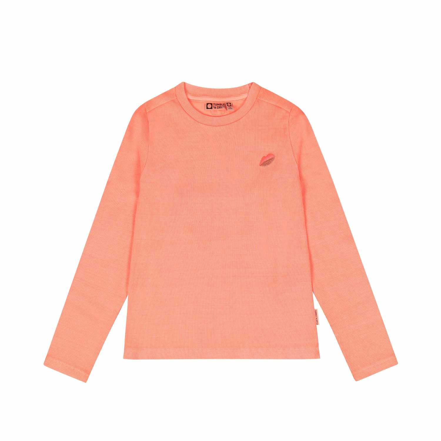Bonheur Long Sleeve T-Shirt | Neon Orange