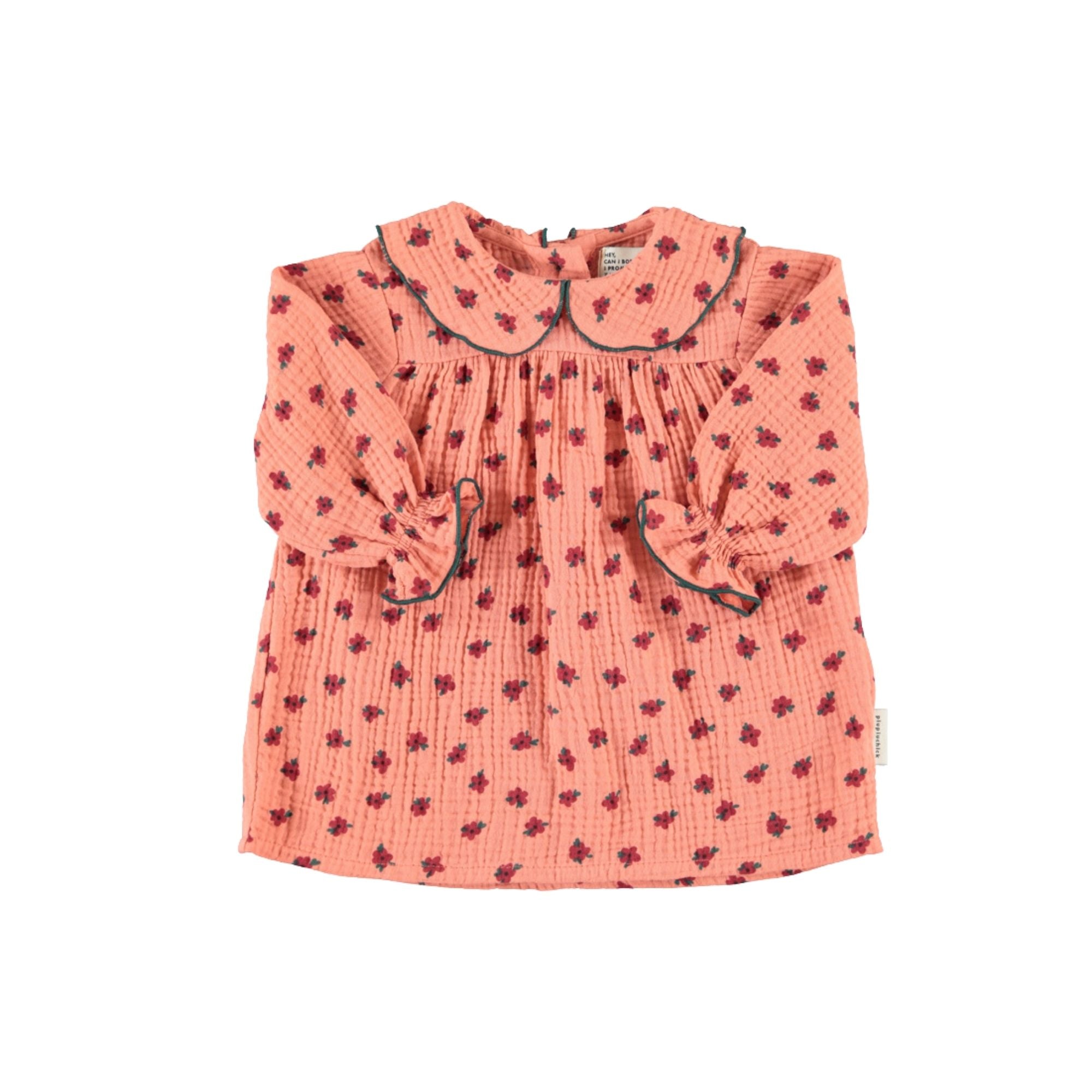 Baby Dress | Pink with Flowers