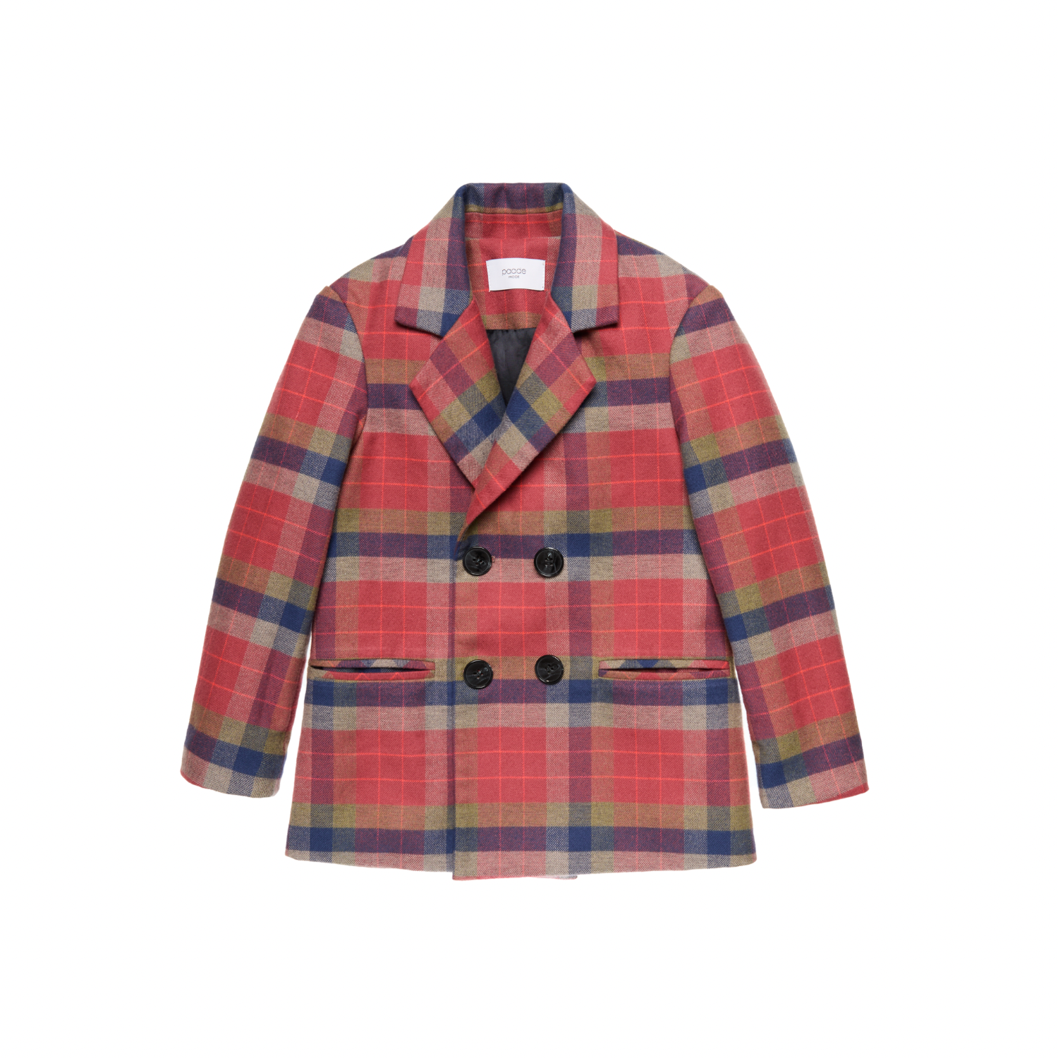 Marisa Double Breasted Jacket | Red