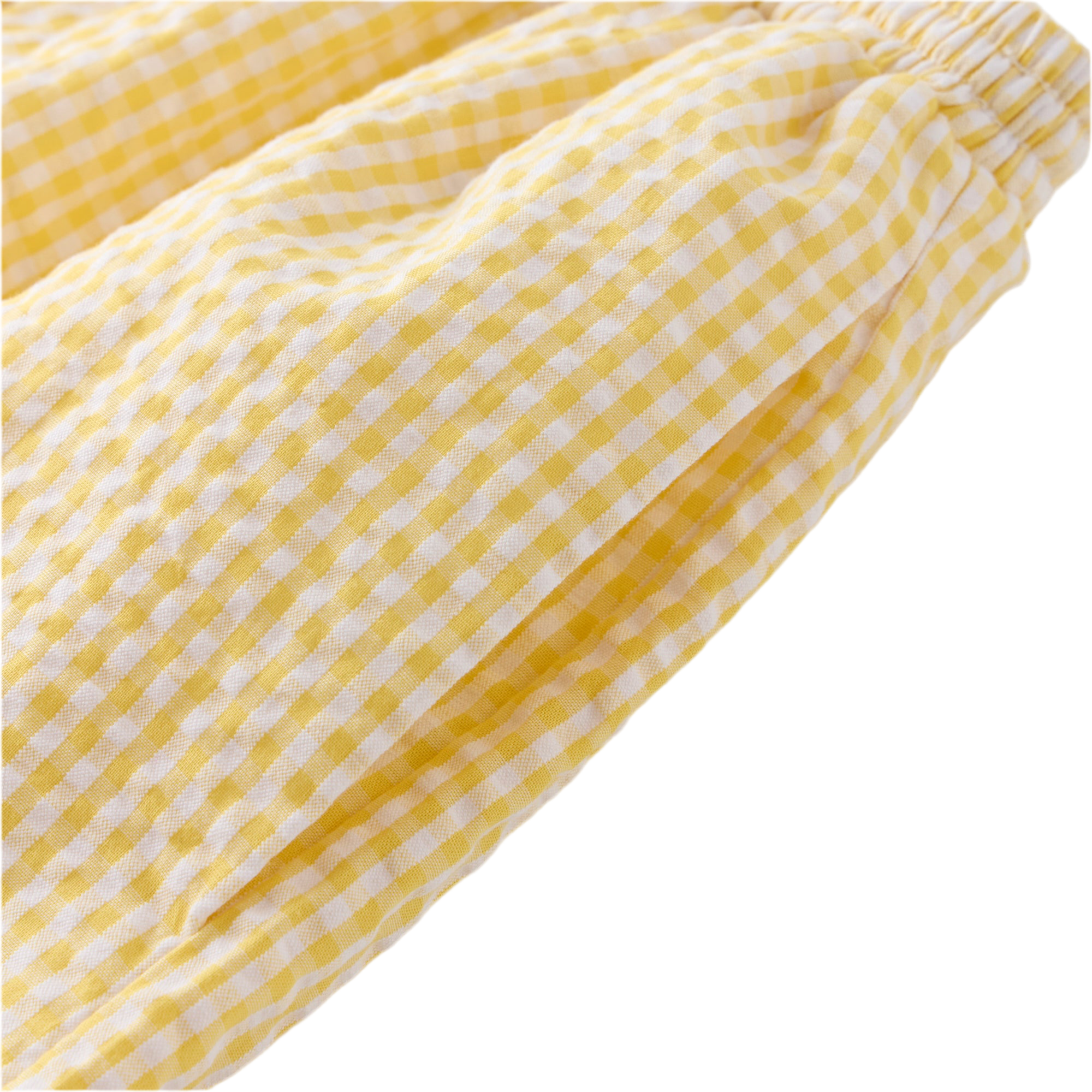 Elara Shorts | Yellow Gingham
