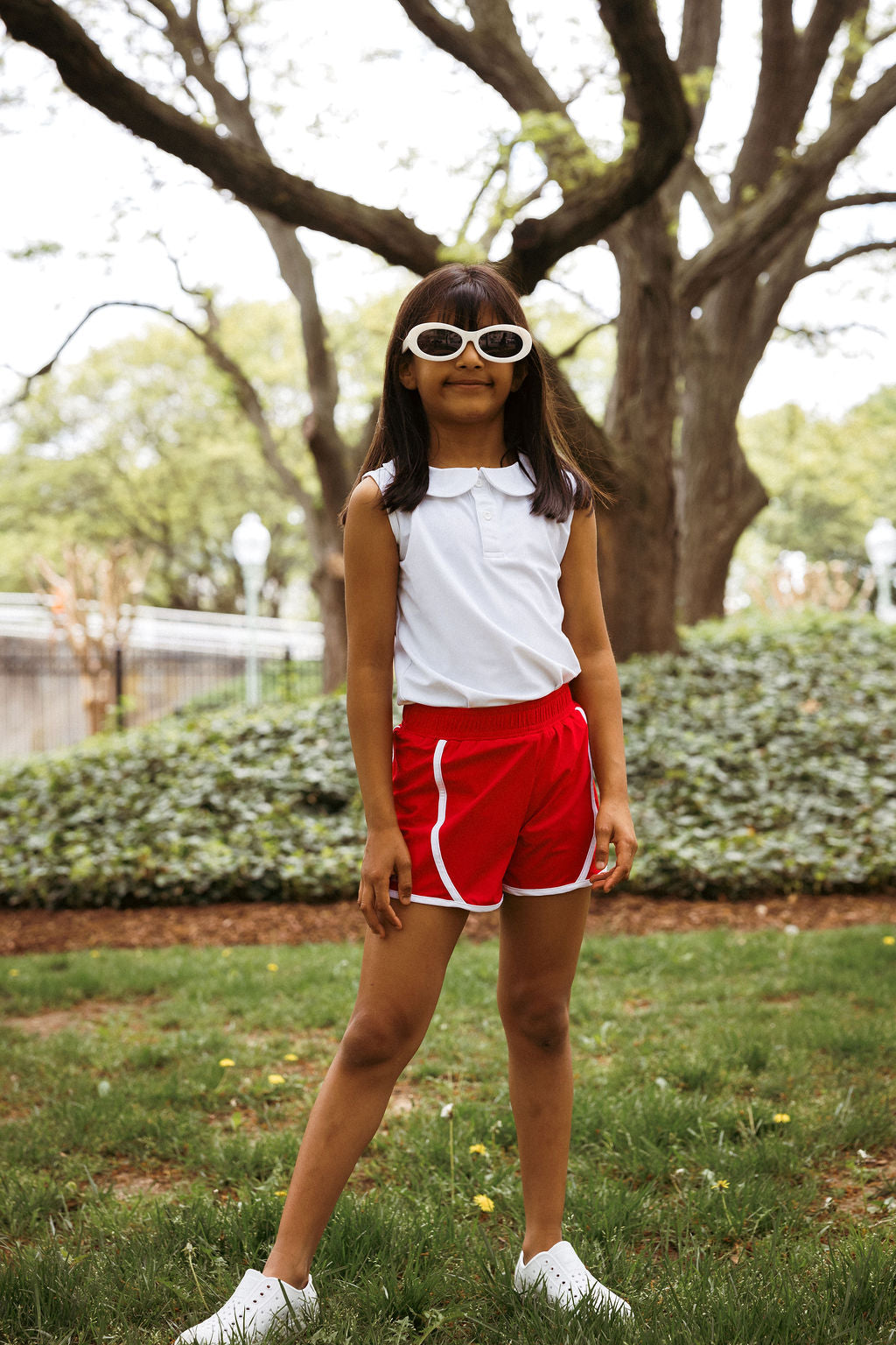 Girly Girl Tank | White