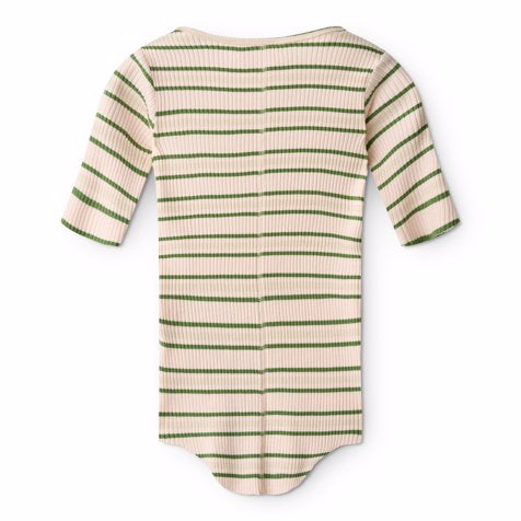 Ronelle T-Shirt | Cloud Green Stripe