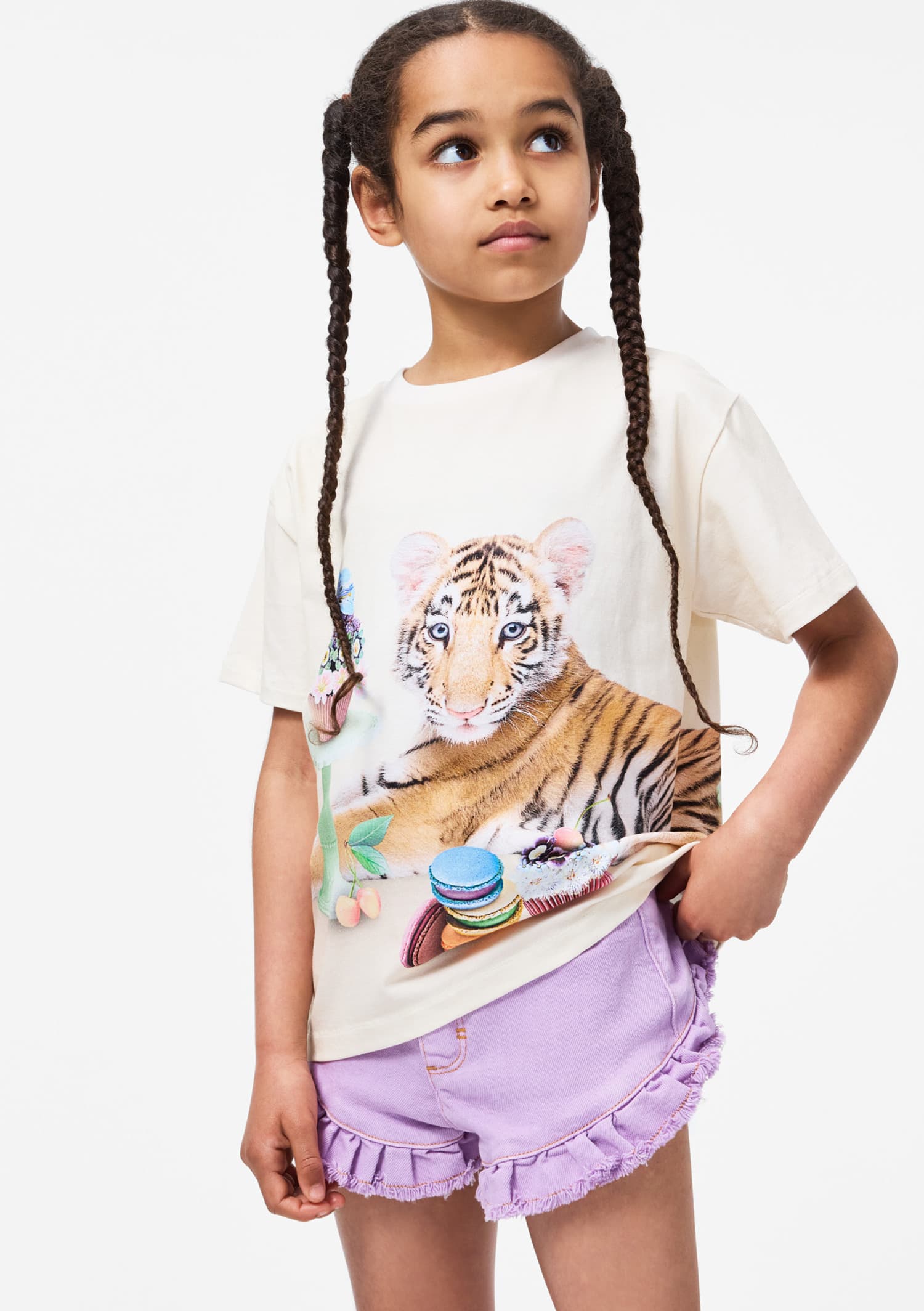 Agnetha Shorts | Crocus Petal