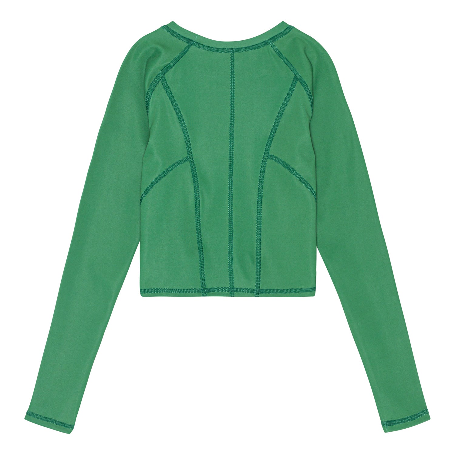 Oona Long Sleeved Top | Woodland Green