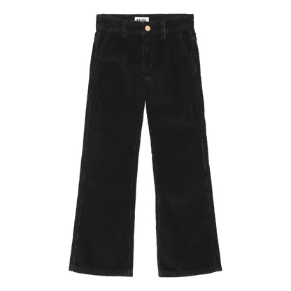 Aida Corduroy Pants | Black