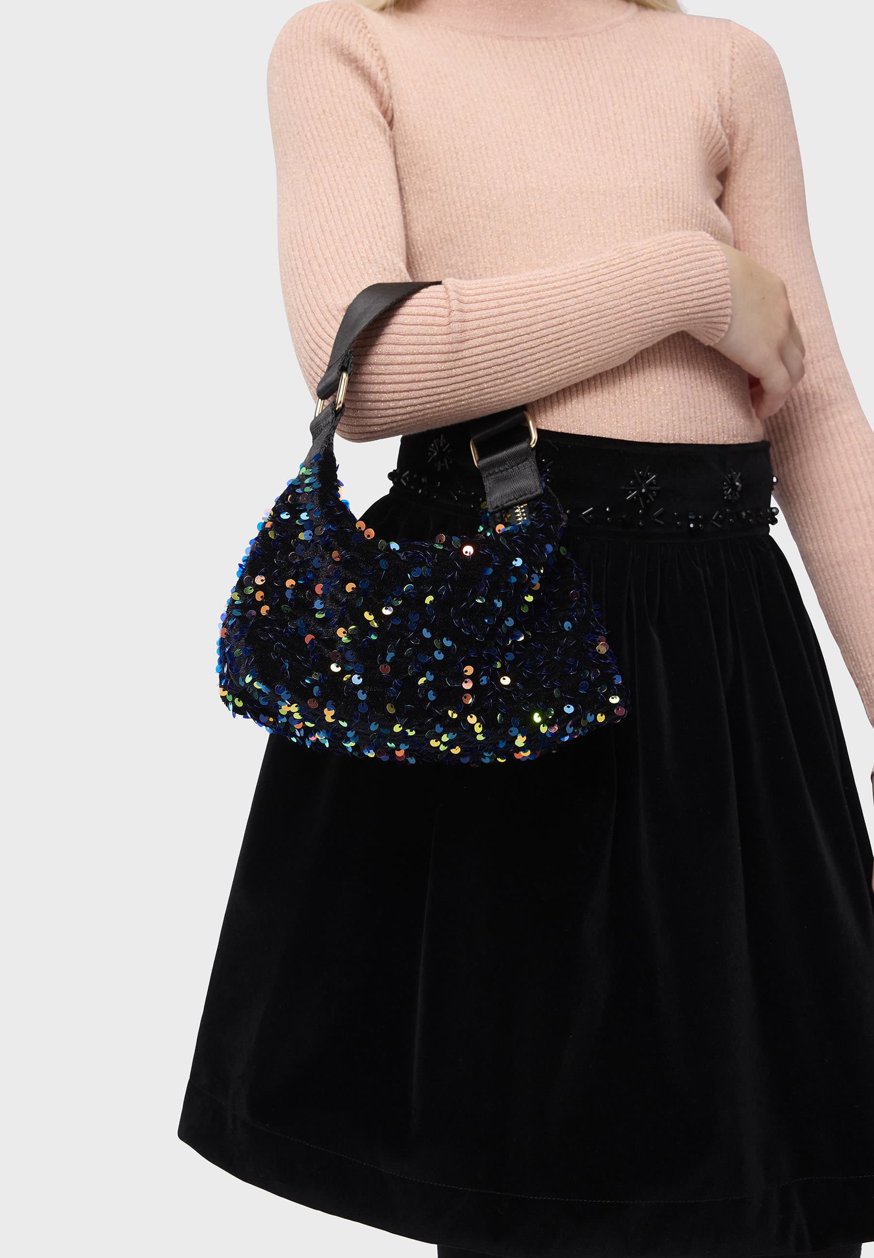 Ginevra Jumper Top | Rose Gold
